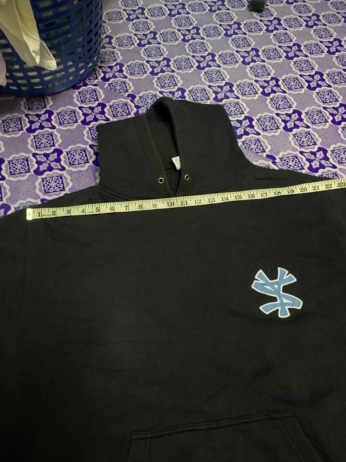 Stussy Vintage 90s Stussy hoodies x new york logo very rare Size US L / EU 52-54 / 3 - 12 Thumbnail