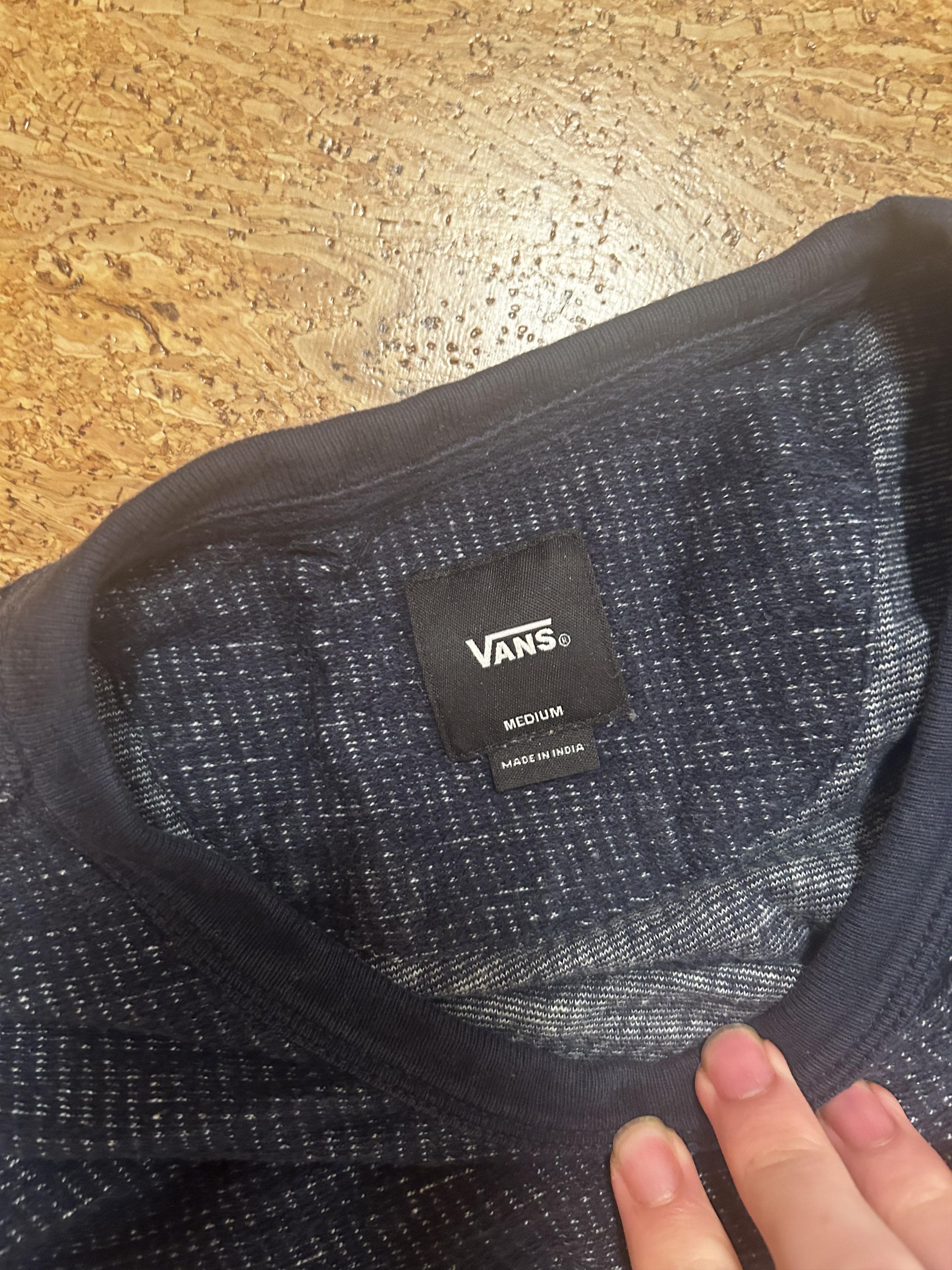 Vans Vans Static Pattern Navy Crewneck Size US M / EU 48-50 / 2 - 3 Thumbnail