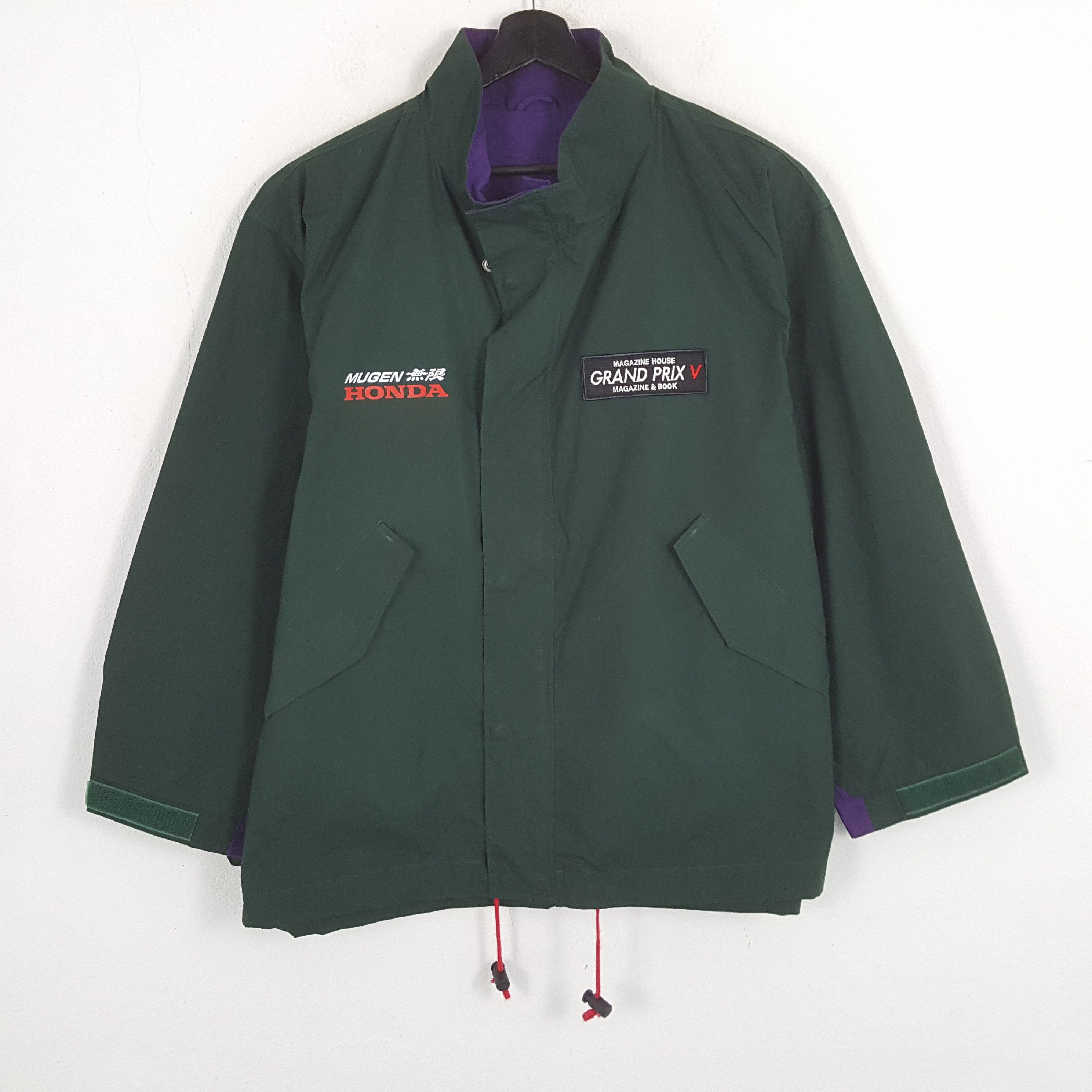 Japanese Brand × Vintage MUGEN HONDA Japanese Motorsports Custom Art Jacket Size US XL / EU 56 / 4 - 3 Thumbnail
