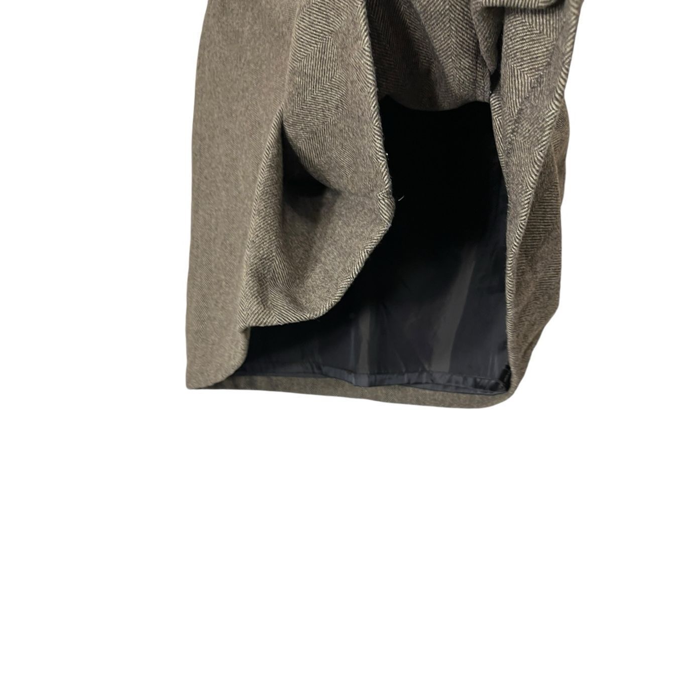 Gap Vintage Gap Y2K Wool Blend Skirt Brown Wool Tweed Preppy Ca Size 27" / US 4 / IT 40 - 4 Thumbnail