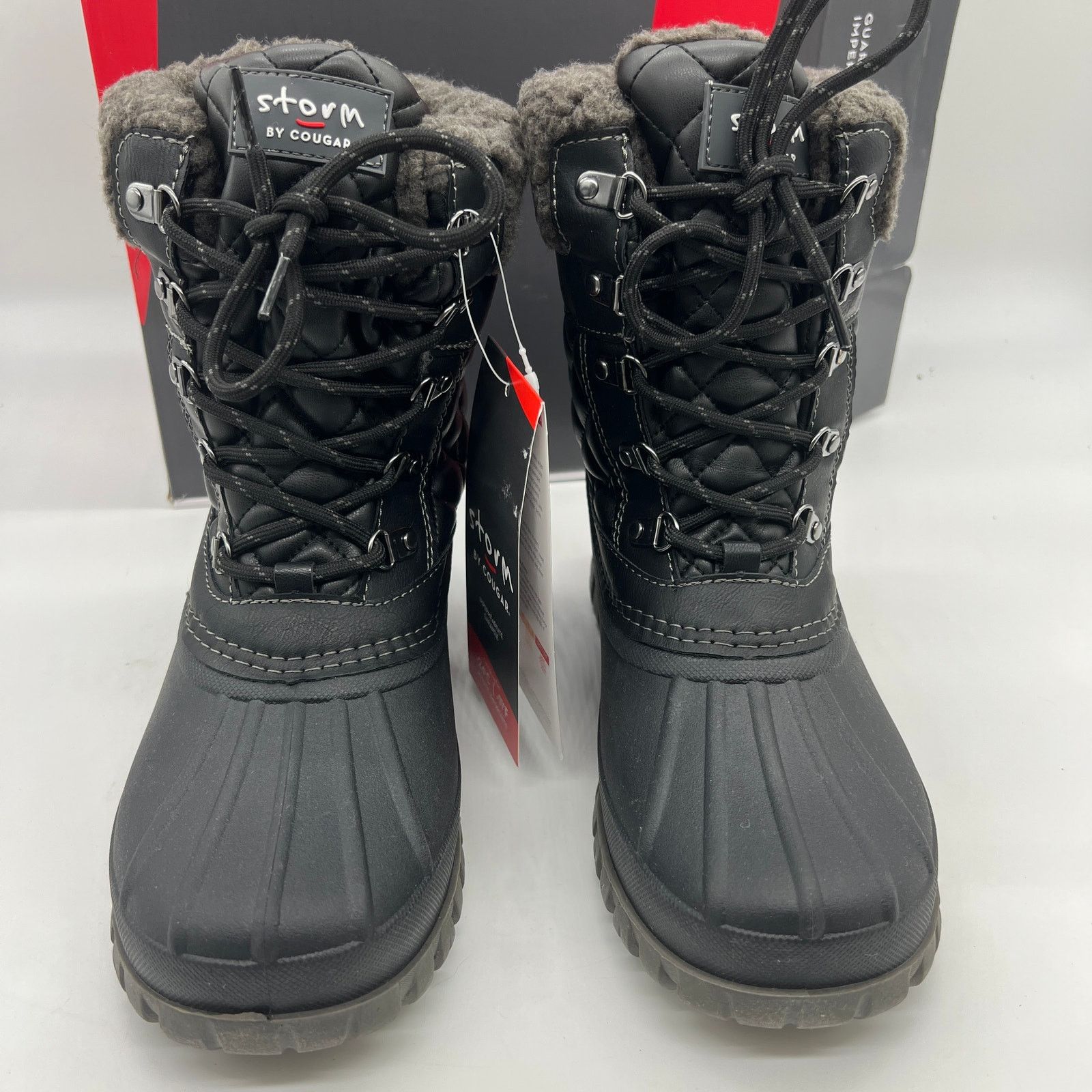Other Cougar Waterproof Winter Boots Size 10 Wide Black Quilt Size US 10 / IT 40 - 4 Thumbnail