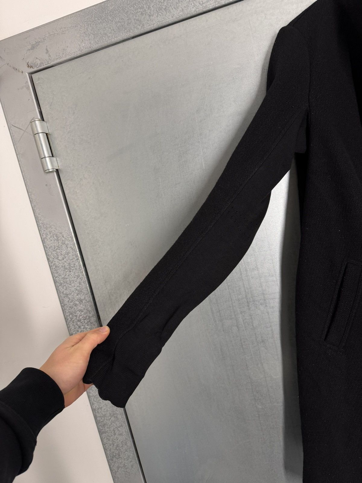 Rick Owens Rick Owens Lambs Wool Cross Zip Coat Size US S / EU 44-46 / 1 - 10 Thumbnail