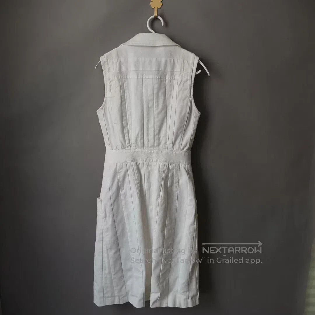 Louis Vuitton Louis Vuitton White Vest Utility Dress. Size XXS / US 00 / IT 34 - 2 Thumbnail