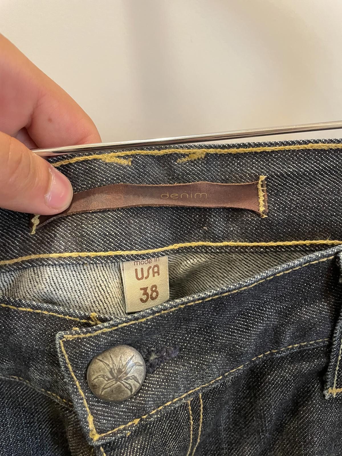 Agave Stylish Dark Wash Agave Denim Jeans - Size 38 Size US 38 / EU 54 - 2 Thumbnail