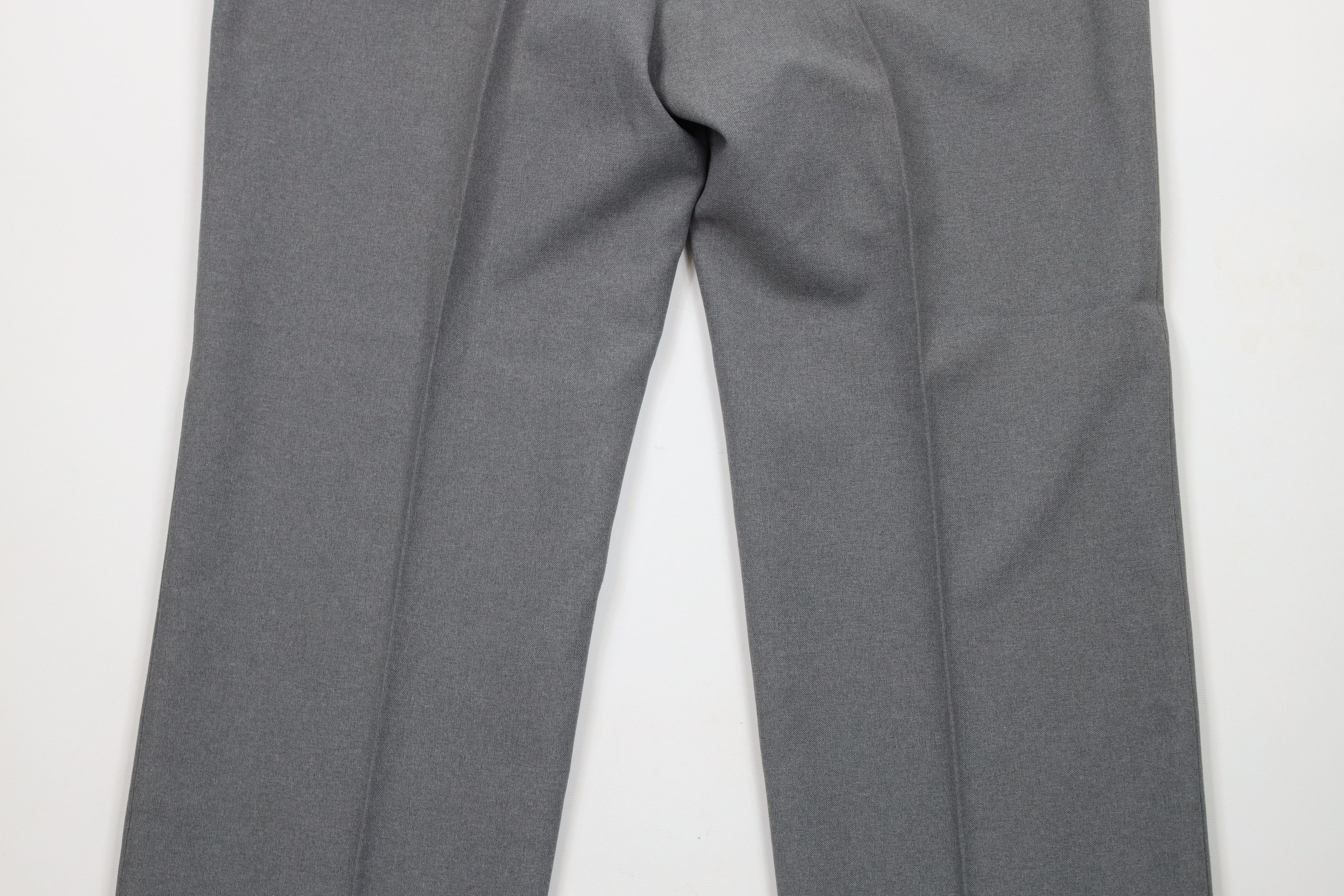 Vintage Vintage 70s Streetwear Wide Leg Chino Pants Heather Gray Size US 36 / EU 52 - 11 Thumbnail