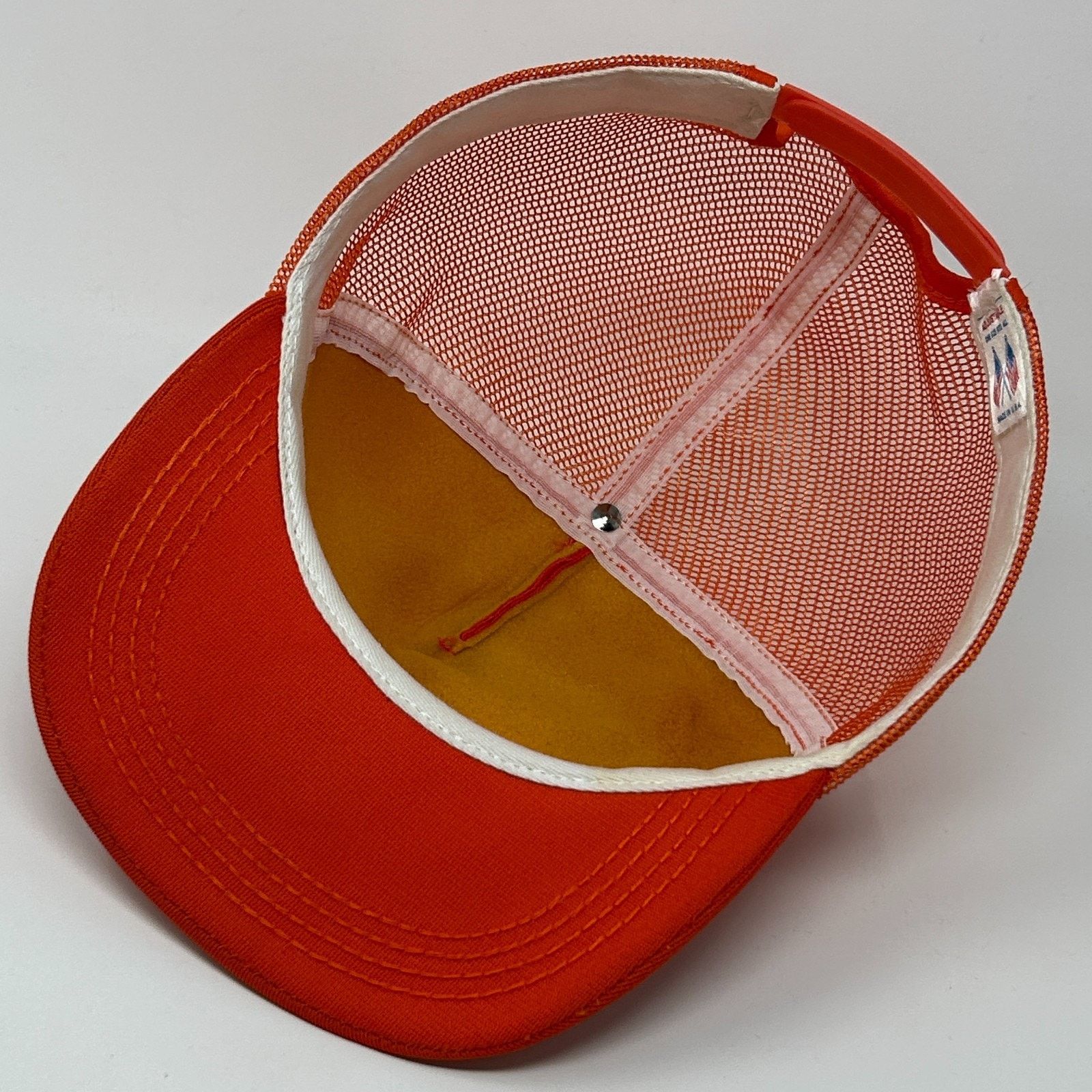 Vintage Vintage NRA Freedom Trucker Hat Baseball Cap Rifle Orange Size ONE SIZE - 4 Thumbnail