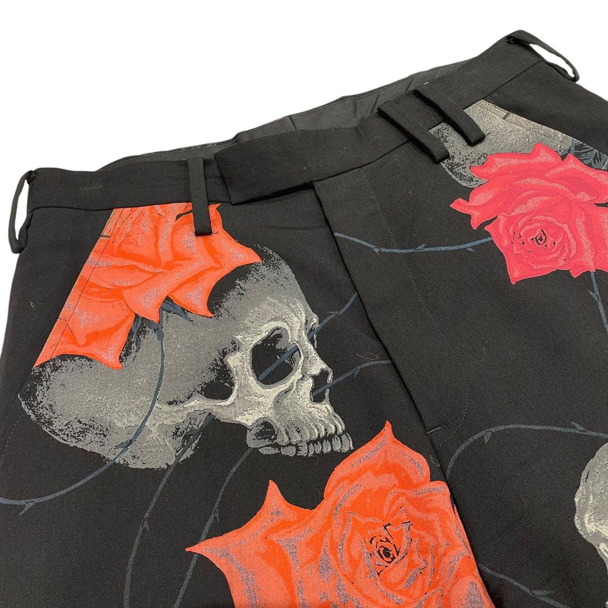 Yohji Yamamoto Yohji Yamamoto pour homme 18SS skull rose pants Size US 29 - 3 Thumbnail