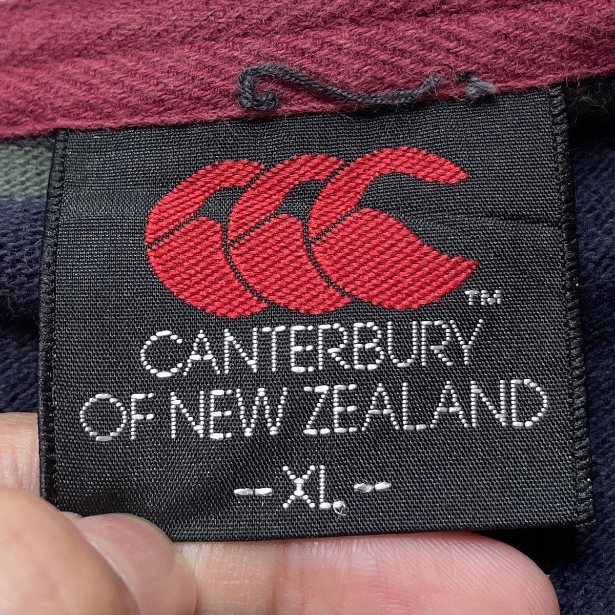 Canterbury of New Zealand × Vintage Vintage Brand Canterbury New Zealand Rugby T-shirt 1990s Size US XL / EU 56 / 4 - 12 Thumbnail