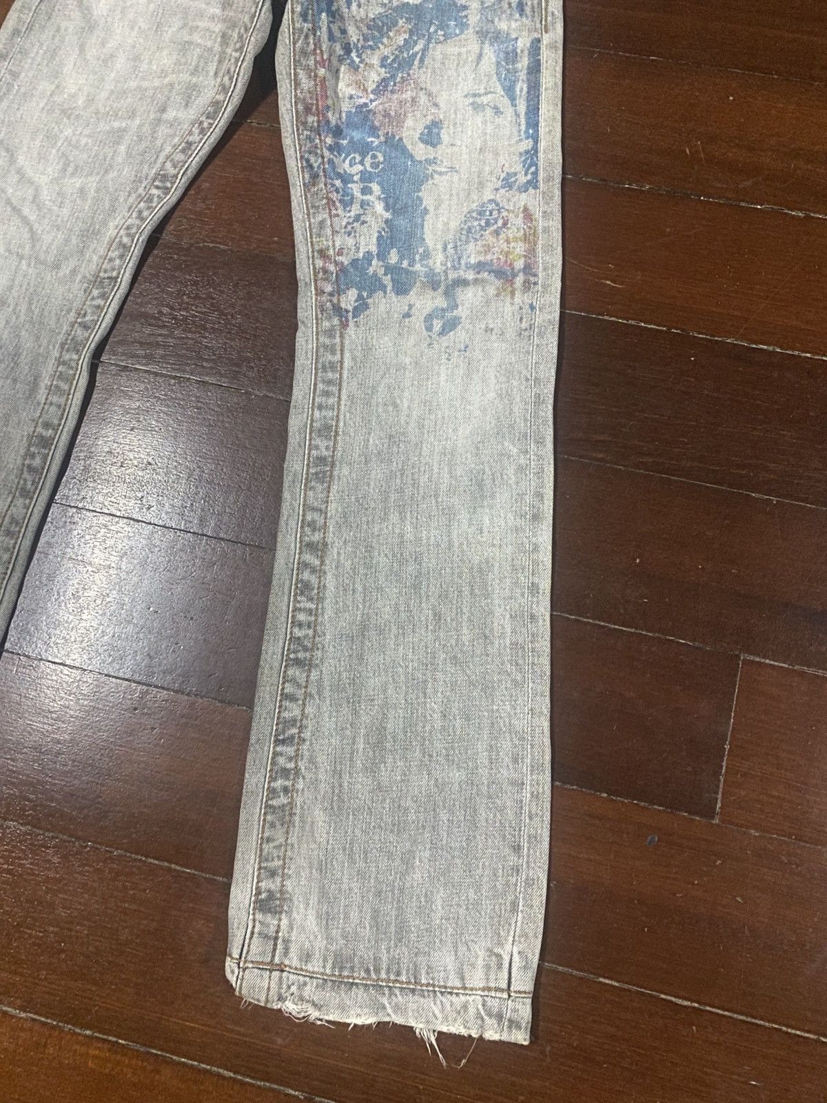 semanticdesign Semantic Design Clawmark art design Thrashed Denim Jeans Size US 34 / EU 50 - 4 Thumbnail
