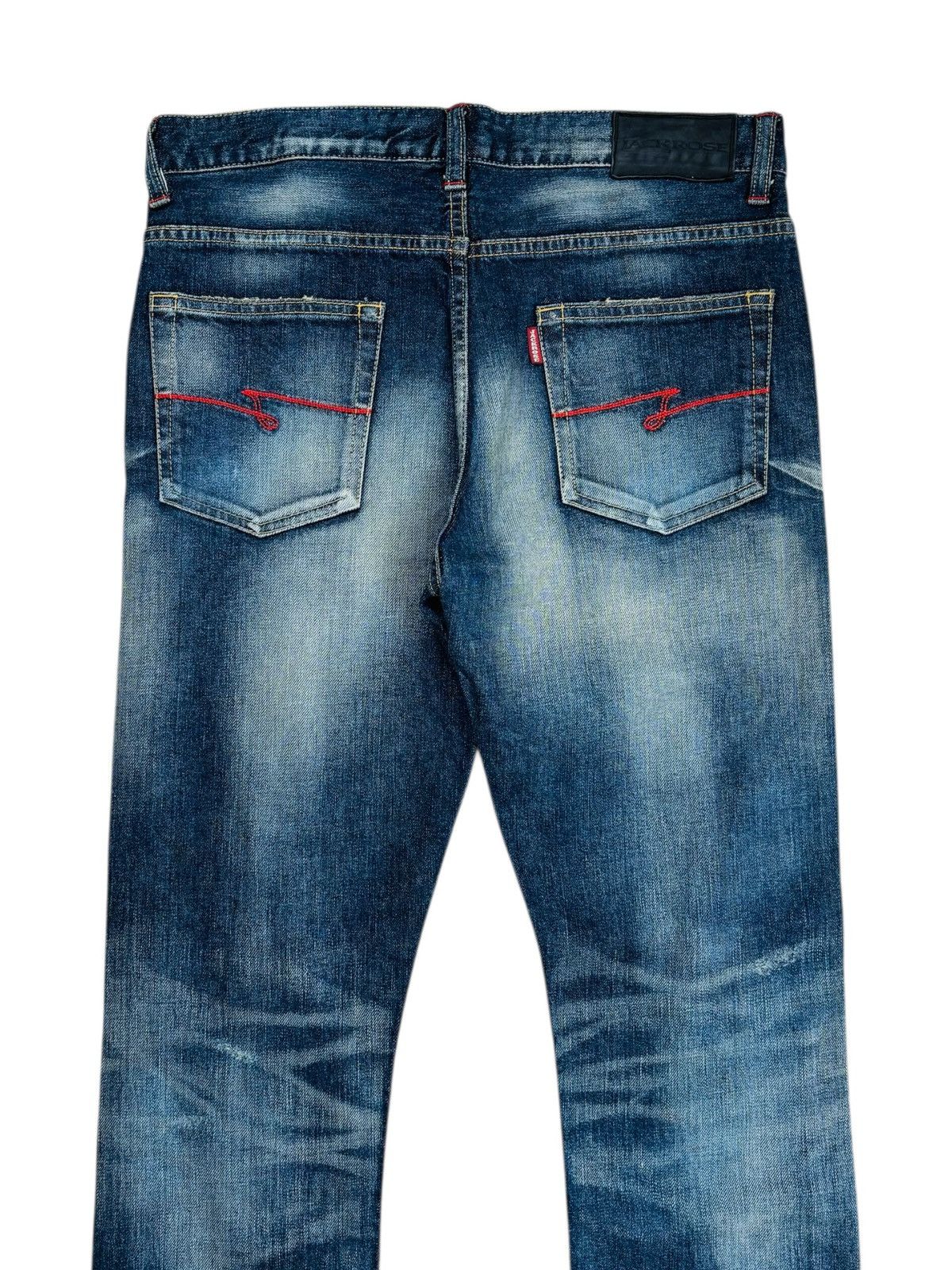 JACKROSE 2000s Jackrose - Vkei Style Washed Denim Pants Size US 29 - 3 Thumbnail