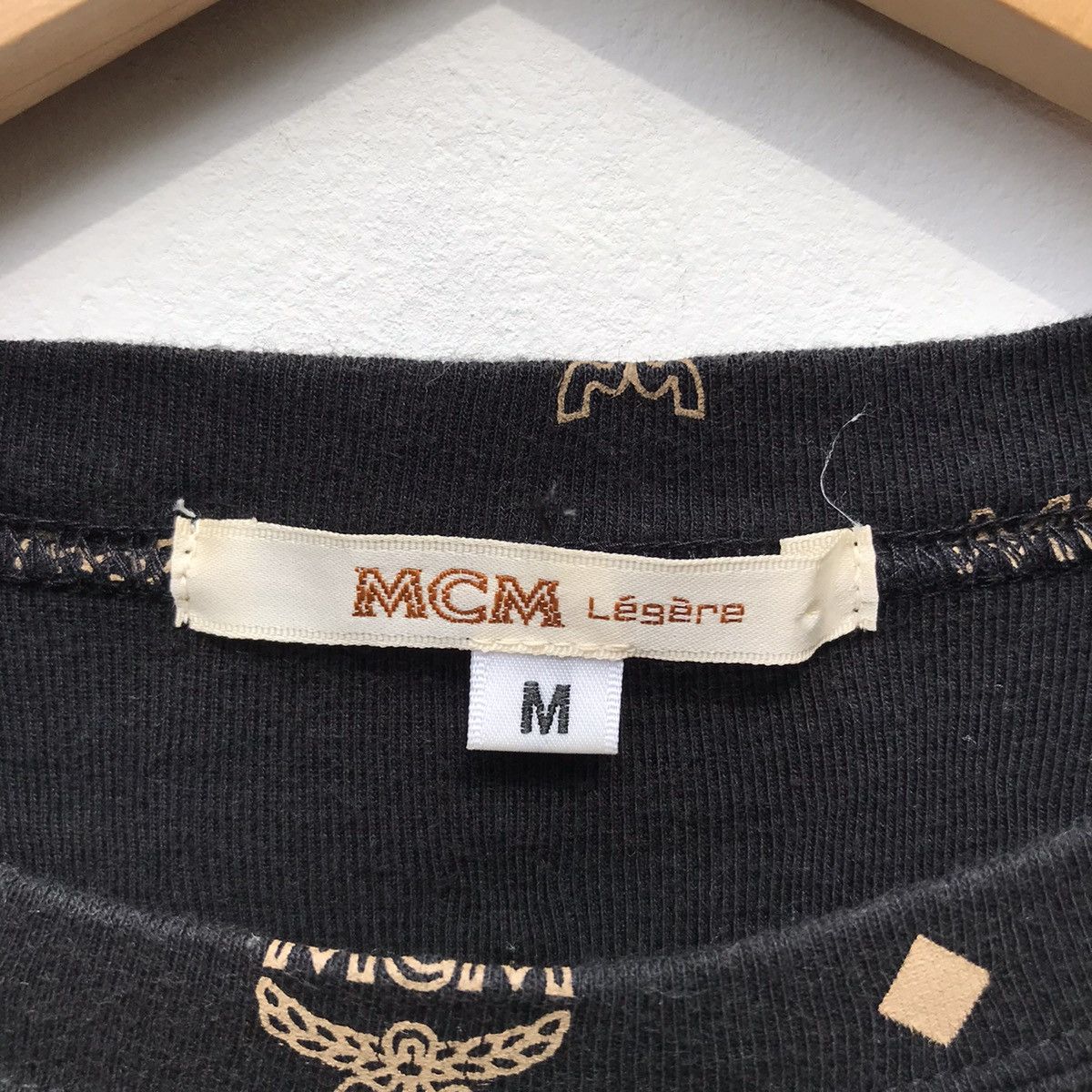 Vintage Vintage MCM Legere Monogram Long Sleeve MCM Legere Luxury Size S / US 4 / IT 40 - 9 Thumbnail