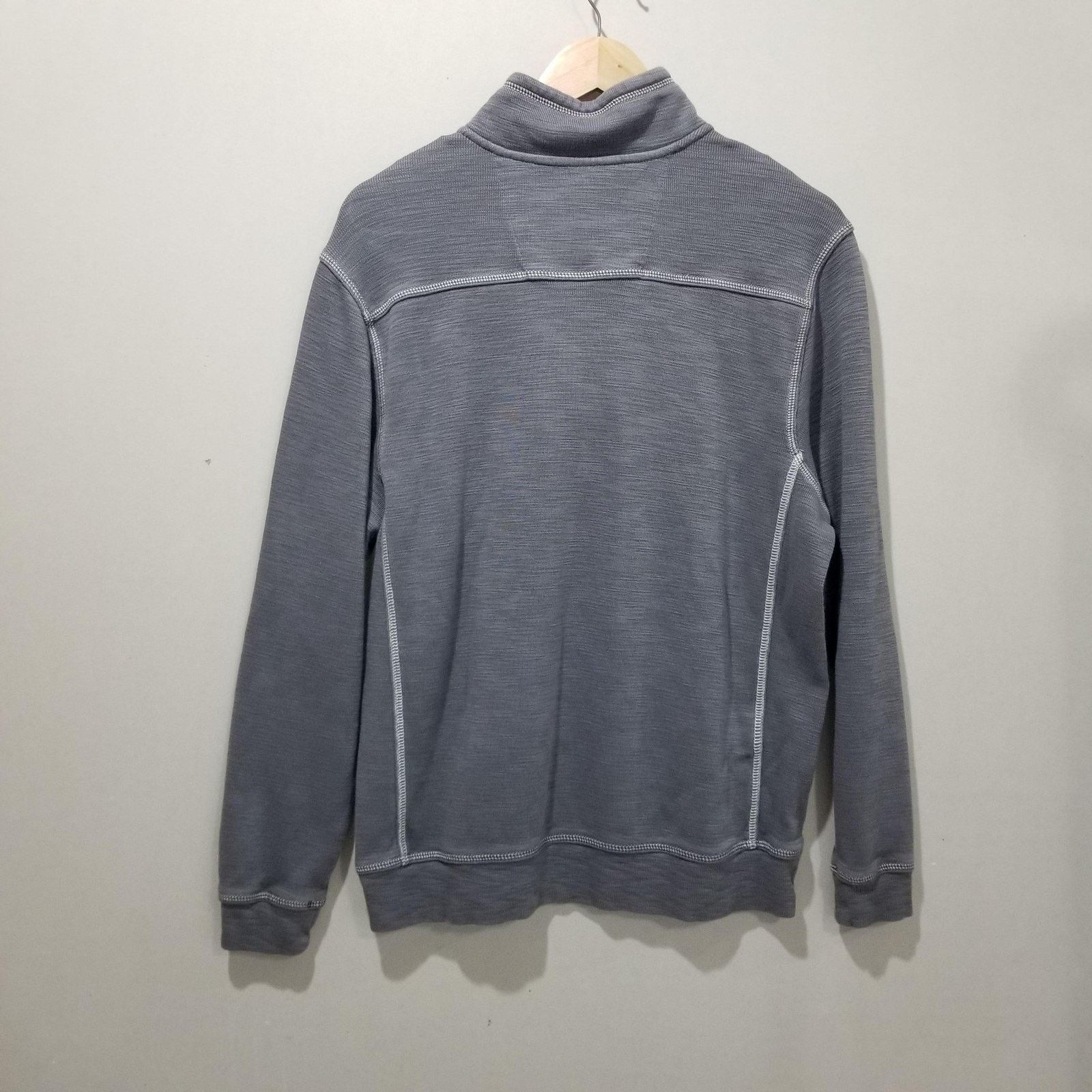 Tommy Bahama Tommy Bahama Tobago Bay Half Zip Men’s Small Gray Aqua Size US S / EU 44-46 / 1 - 3 Thumbnail