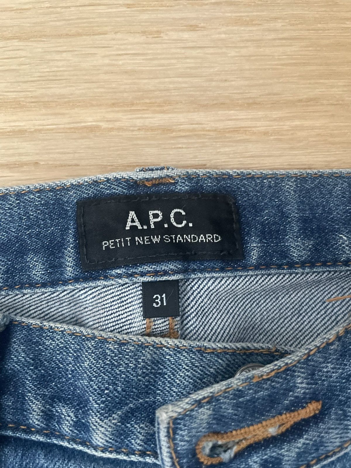 A.P.C. APC blue slim fit jeans Size US 31 - 2 Thumbnail