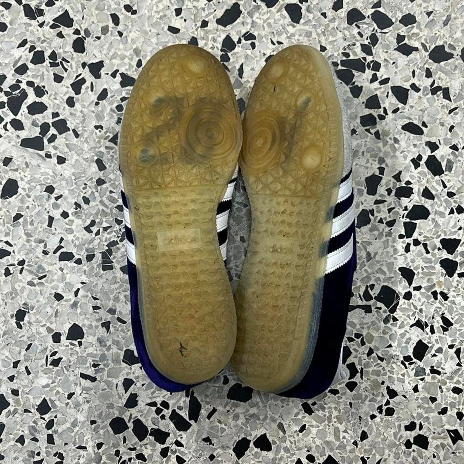 Adidas ADIDAS 4/20 PURPLE HAZE SAMBA W/ SECRET STASH POCKET: Size US 9 / EU 42 - 2 Thumbnail