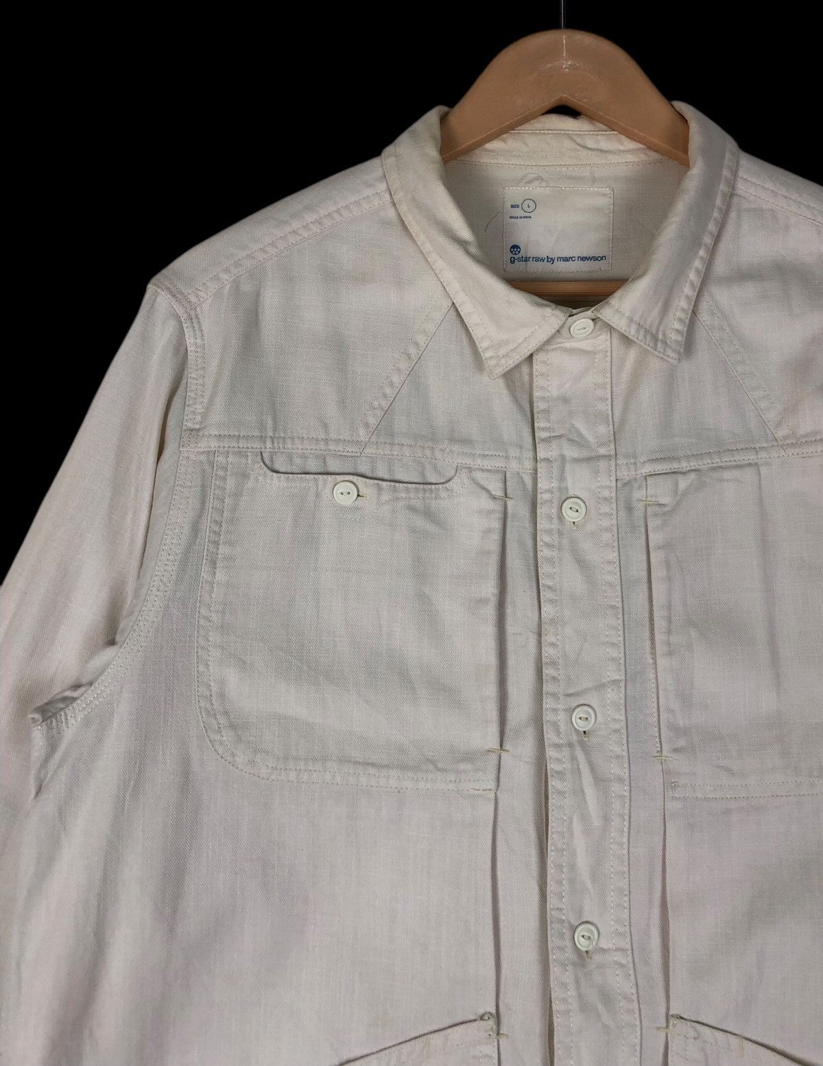 G-Star × Marc Newson G Star x Marc Newson Cats Eyes Work Jacket Size US L / EU 52-54 / 3 - 6 Thumbnail