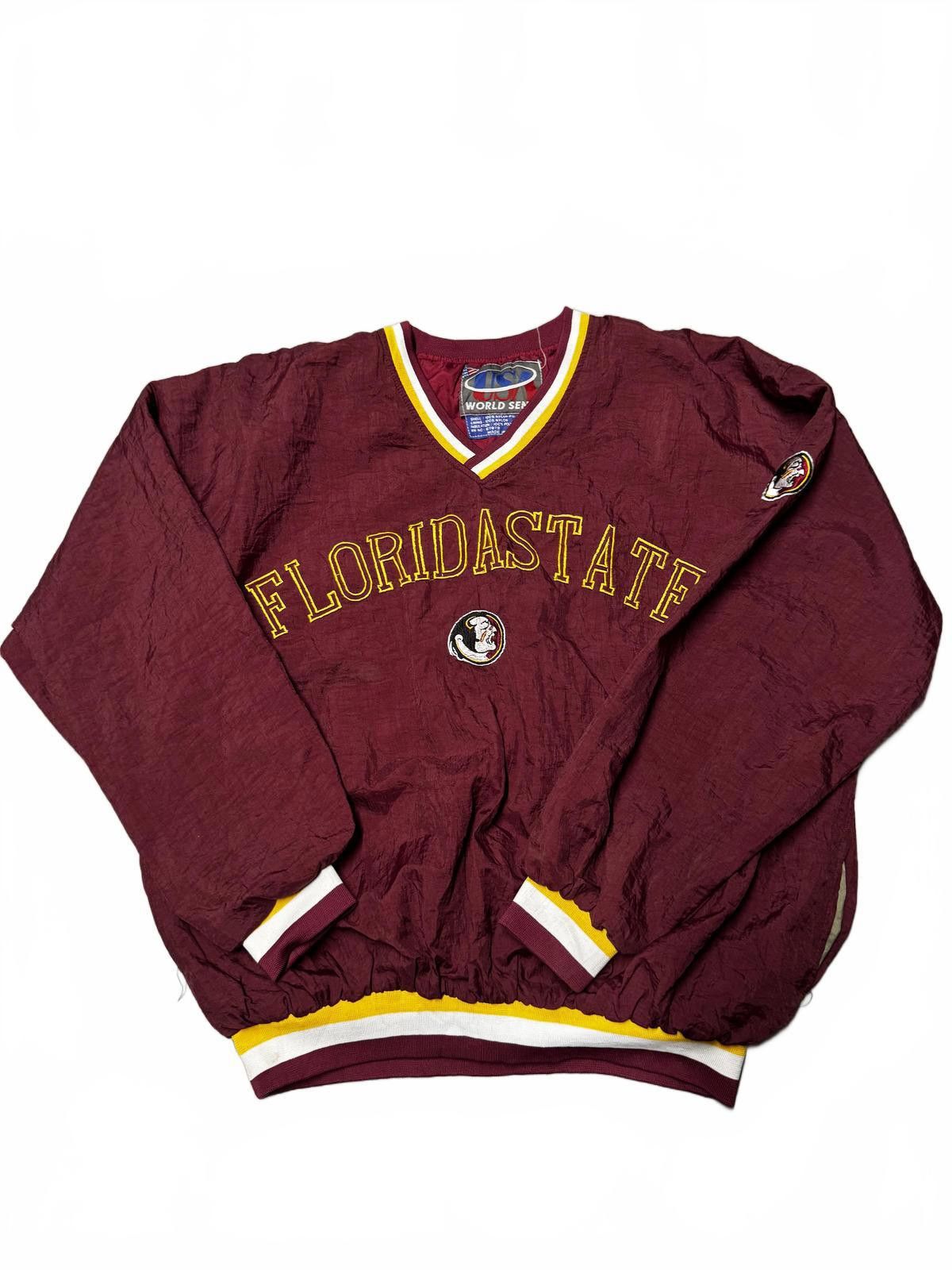 Designer Florida State Seminoles Vintage Pullover Jacket - XL Size US XL / EU 56 / 4 - 2 Thumbnail
