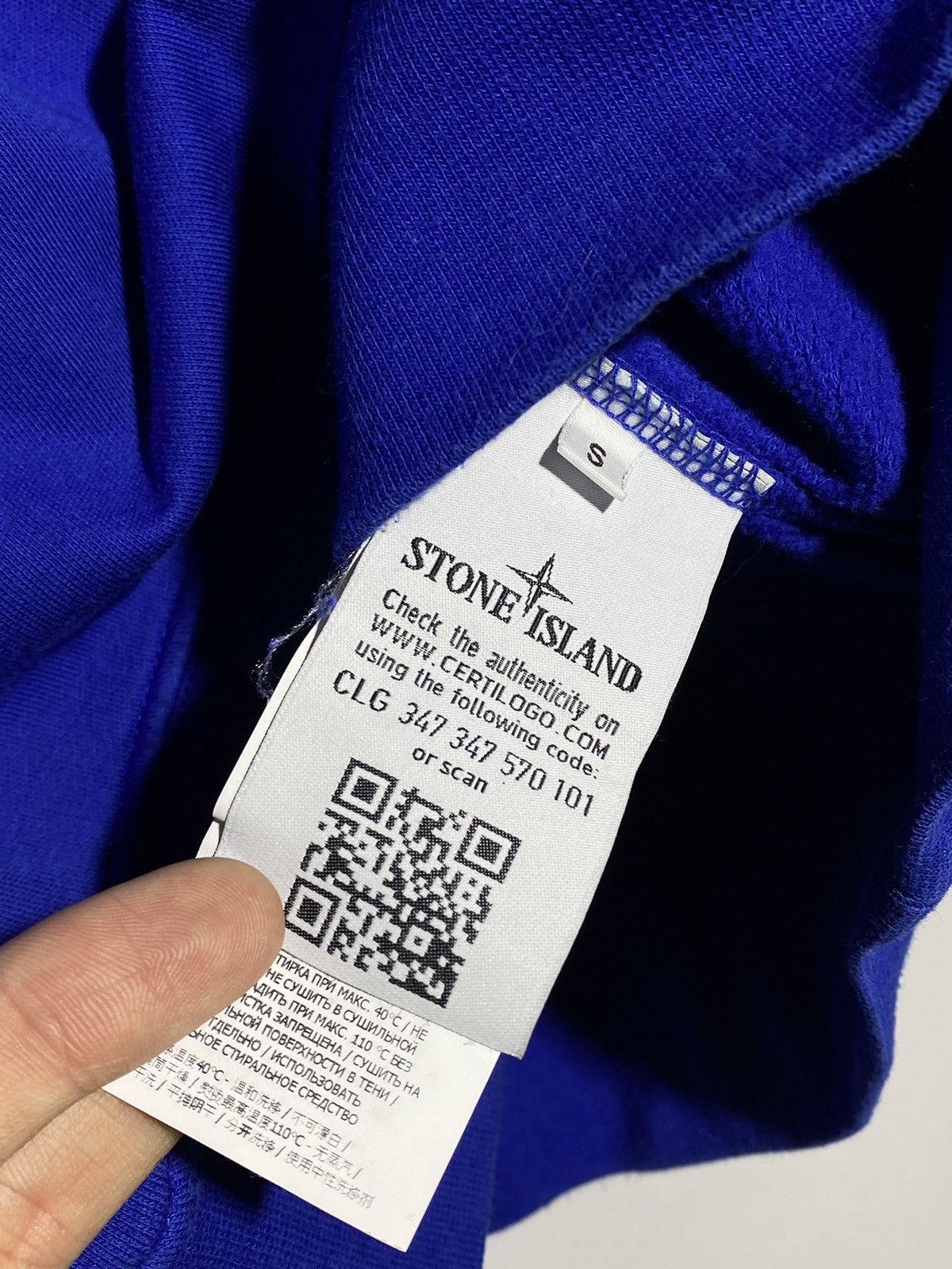 Stone Island Stone Island Patch Program Crewneck Deep Blue Sweatshirt Size US S / EU 44-46 / 1 - 12 Thumbnail