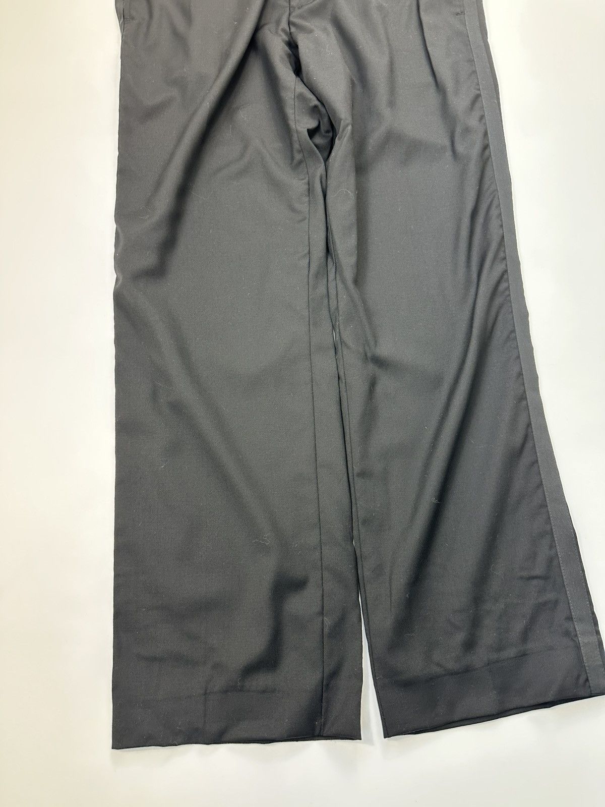 Hugo Boss Hugo Boss Formal Silk Pants 44R Size Black Size 44R - 6 Thumbnail