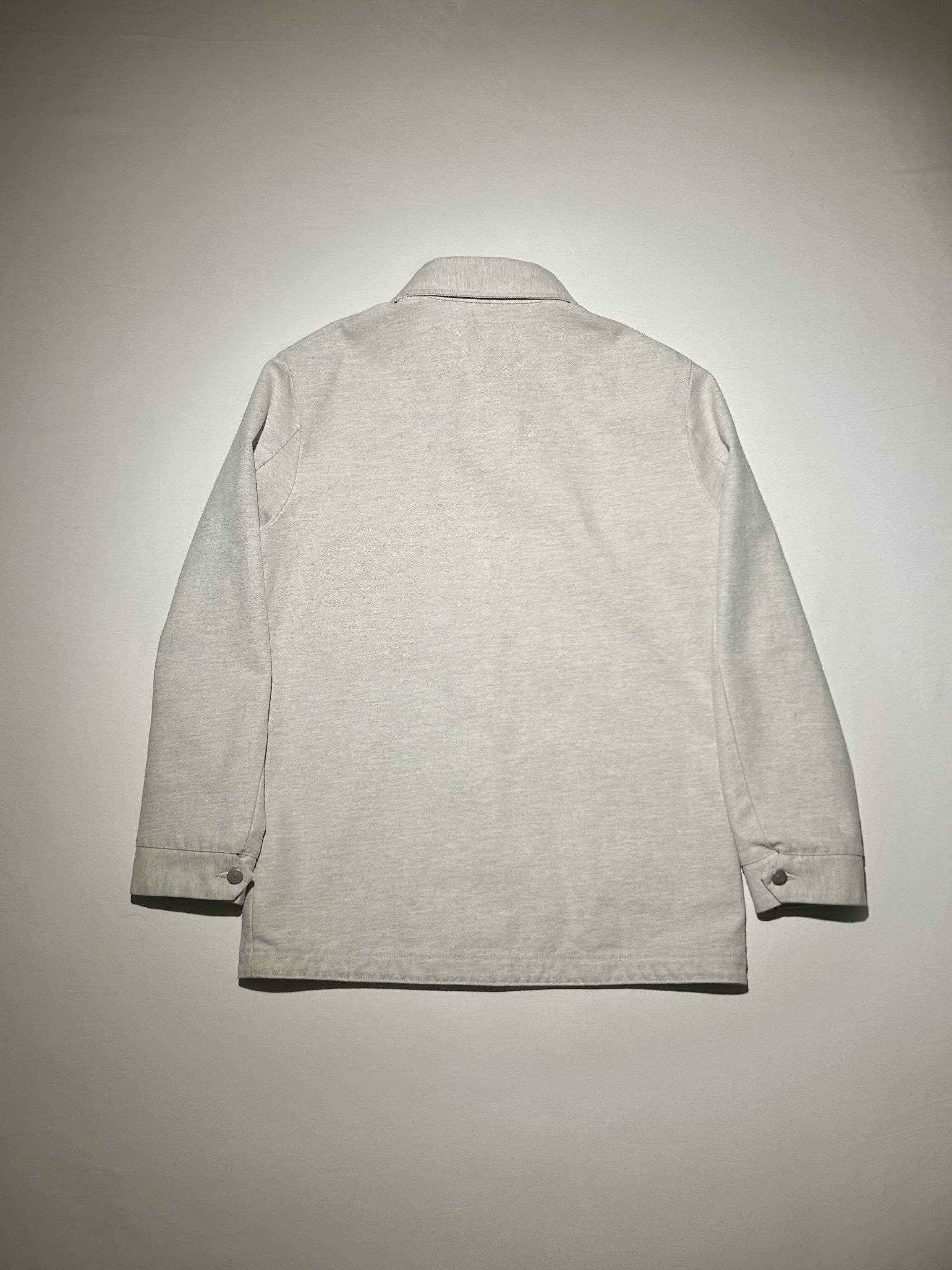 Maison Margiela Maison Margiela Line 0 Artisanal Grey Denim Upcycled Jacket Size US M / EU 48-50 / 2 - 2 Thumbnail