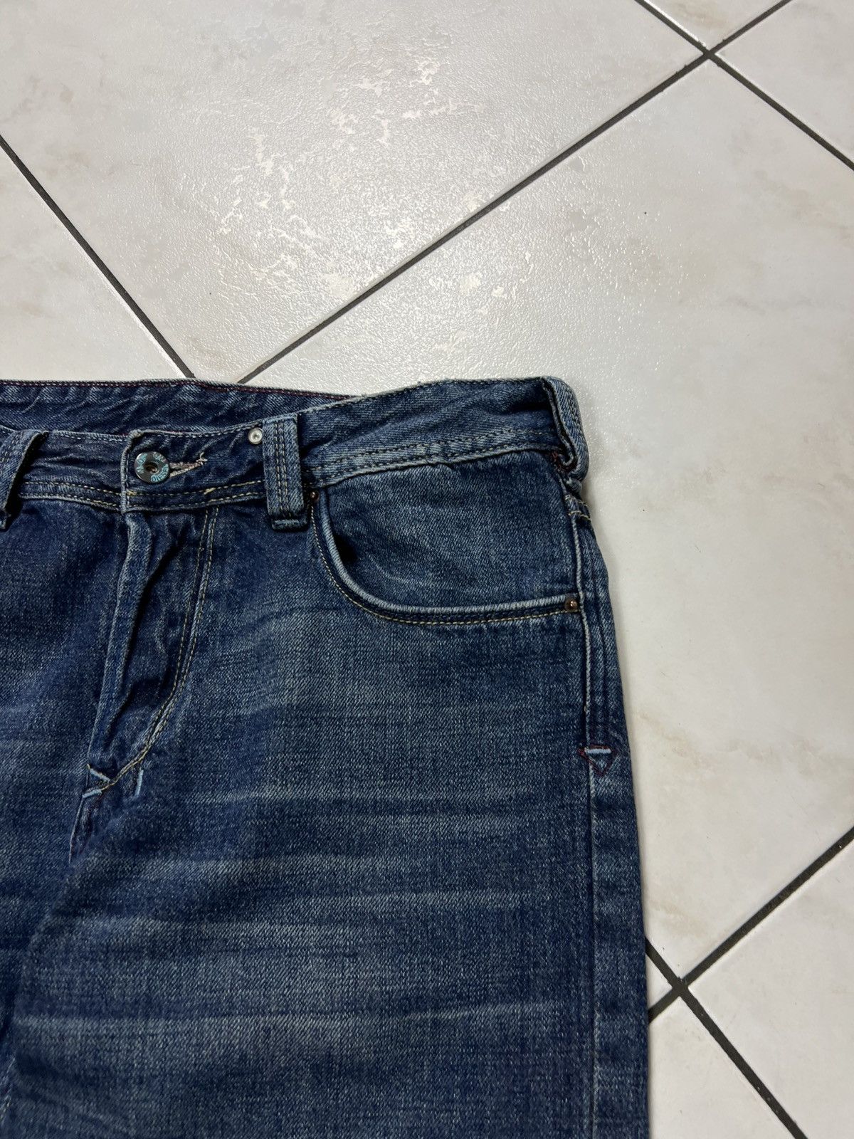 Diesel Vintage Diesel Fetzip y2k distressed denim zip jeans tribal Size US 30 / EU 46 - 6 Thumbnail