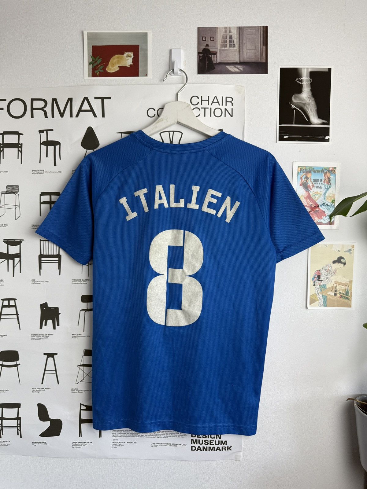 Puma Vintage y2k Puma italy blockcore style football jersey S rare Size US S / EU 44-46 / 1 - 2 Thumbnail