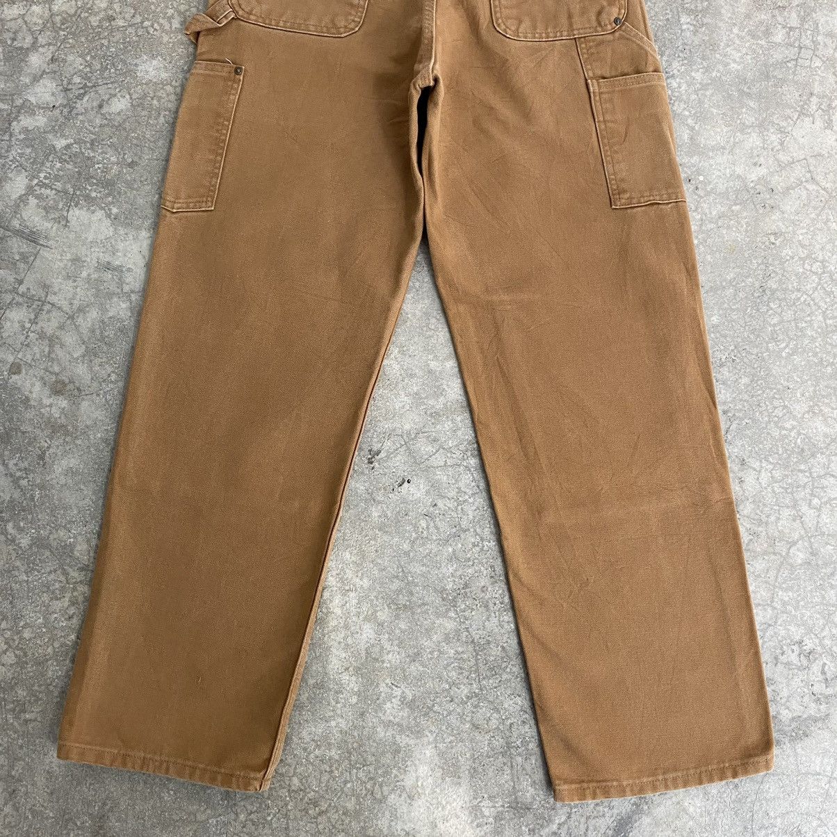 Carhartt Vintage Carhartt Double Knee Tan Dirty Carpenter Pants Size US 29 - 11 Thumbnail