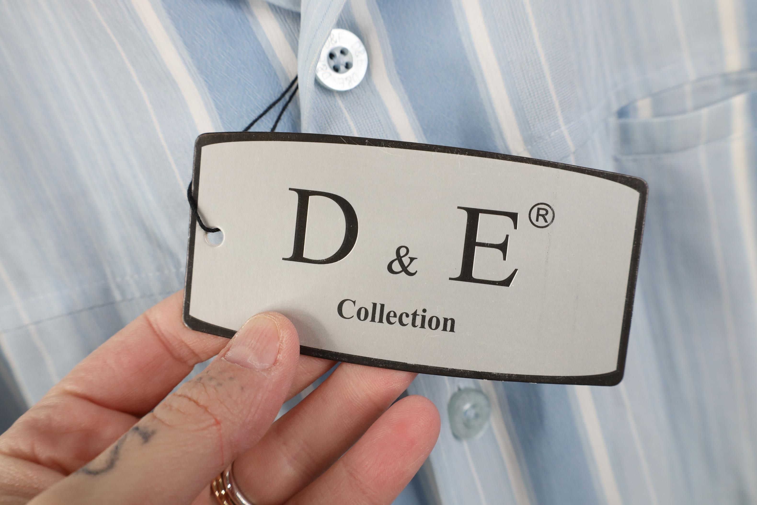 Vintage Deadstock Vintage 90s Y2K Streetwear Collar Button Shirt Size US XXL / EU 58 / 5 - 5 Thumbnail