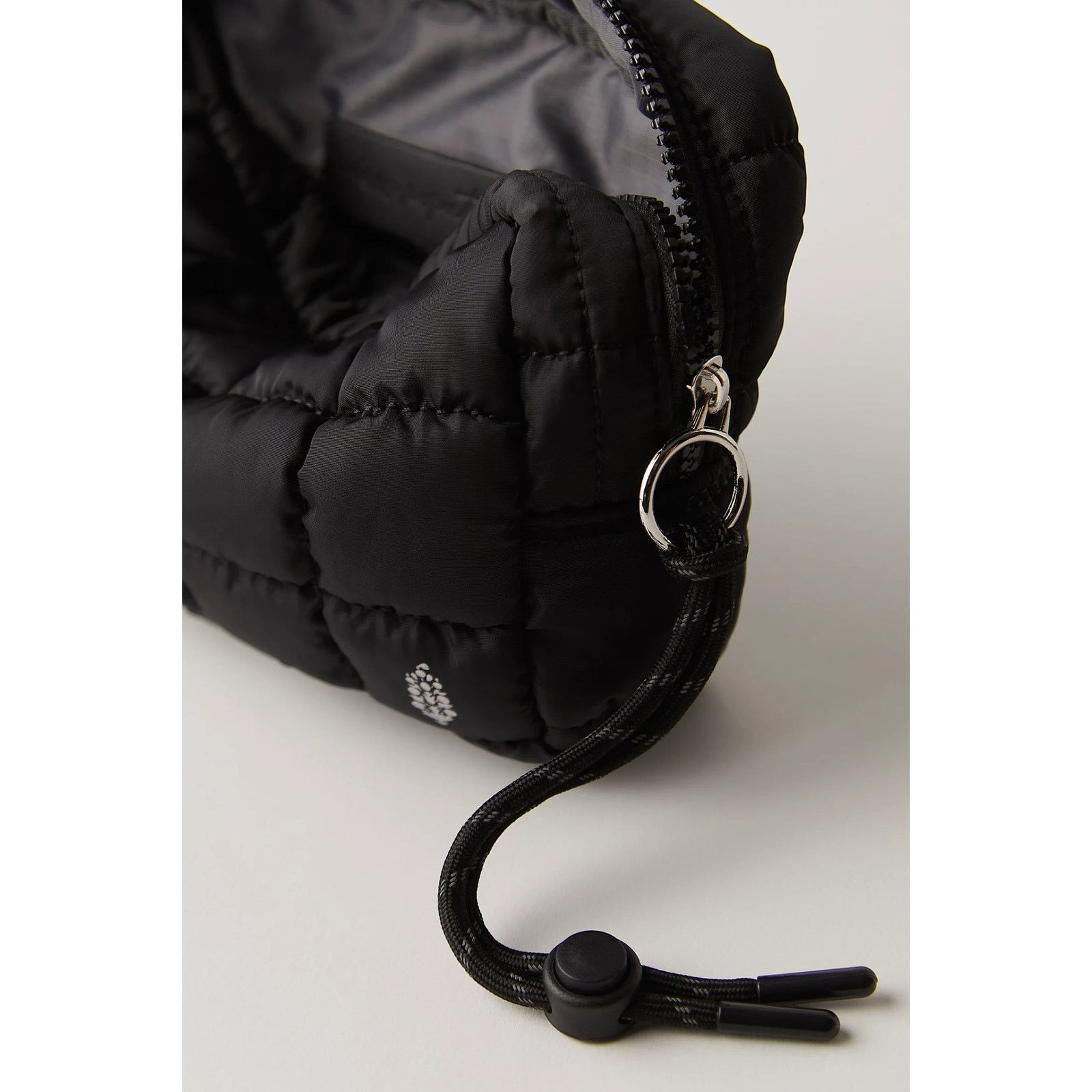Free People FP Movement Quilted Mini Case Zip Pouch Bag | Black Size ONE SIZE - 4 Thumbnail