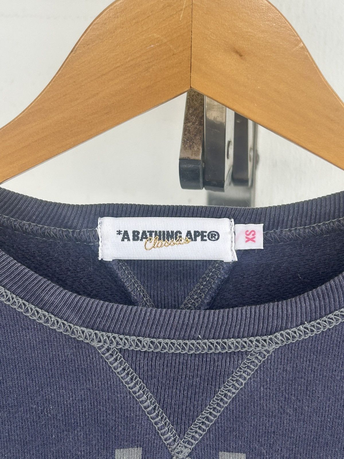 Bape Bape Classic Sweatshirt Vintage Pixel Size XS / US 0-2 / IT 36-38 - 4 Thumbnail