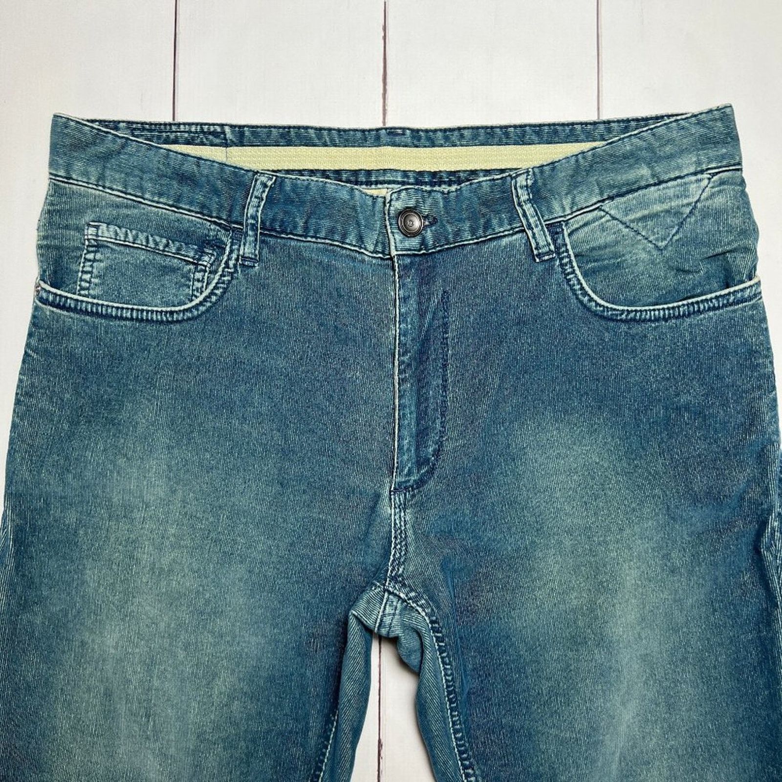 Other Ramsey Sport Slim Mini Corduroy Pants Blue Size 34 Size US 34 / EU 50 - 5 Thumbnail