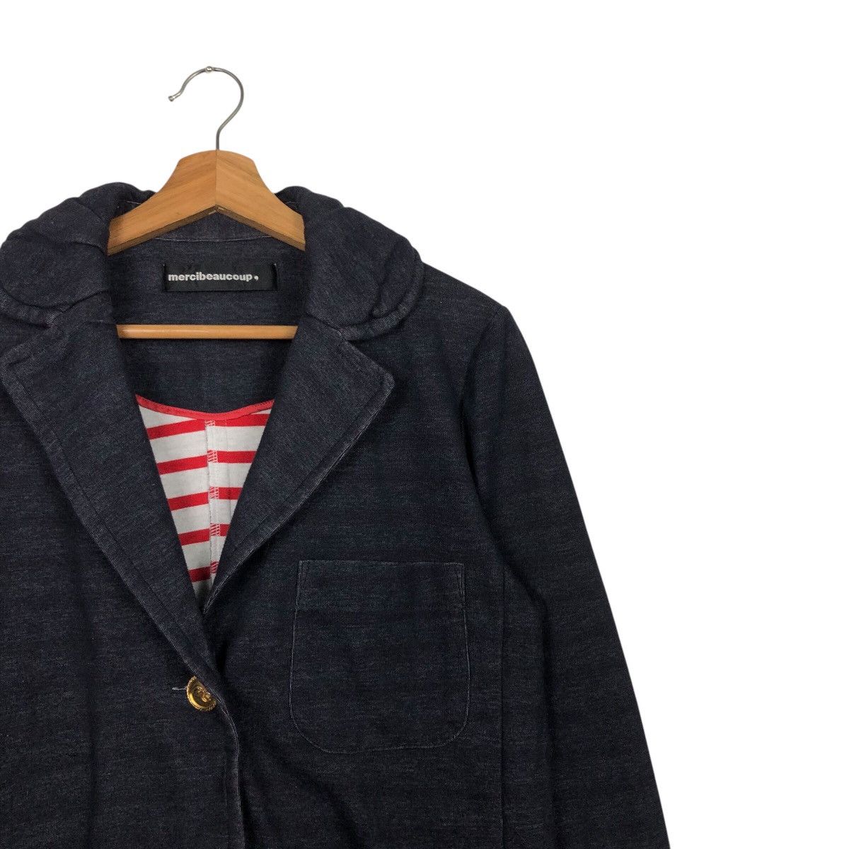Japanese Brand 📌Vintage Light Button Jacket Mercibeaucoup Issey Miyake Size US M / EU 48-50 / 2 - 7 Thumbnail