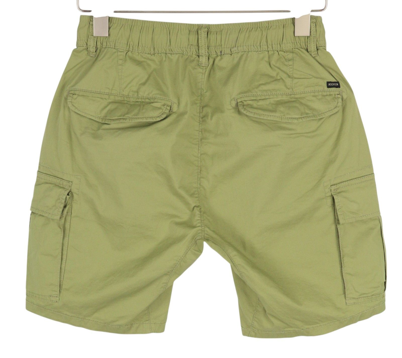 Scotch & Soda W30 Green Cargo Elastic Waist Patch Pockets 84137 Size US 30 / EU 46 - 2 Thumbnail