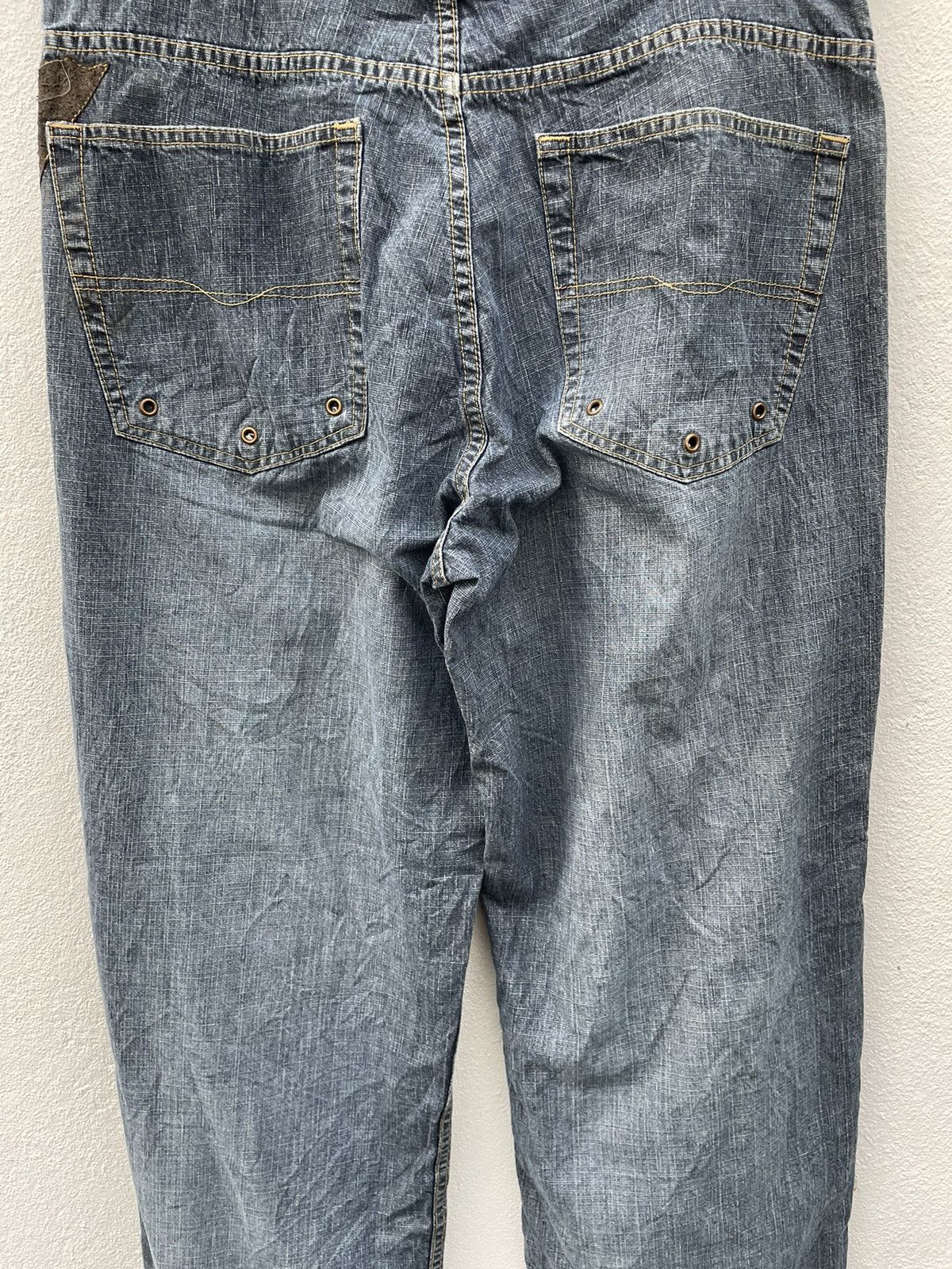 Pelle Pelle Vintage Y2K Pepe Baggy Jeans Size US 36 / EU 52 - 12 Thumbnail