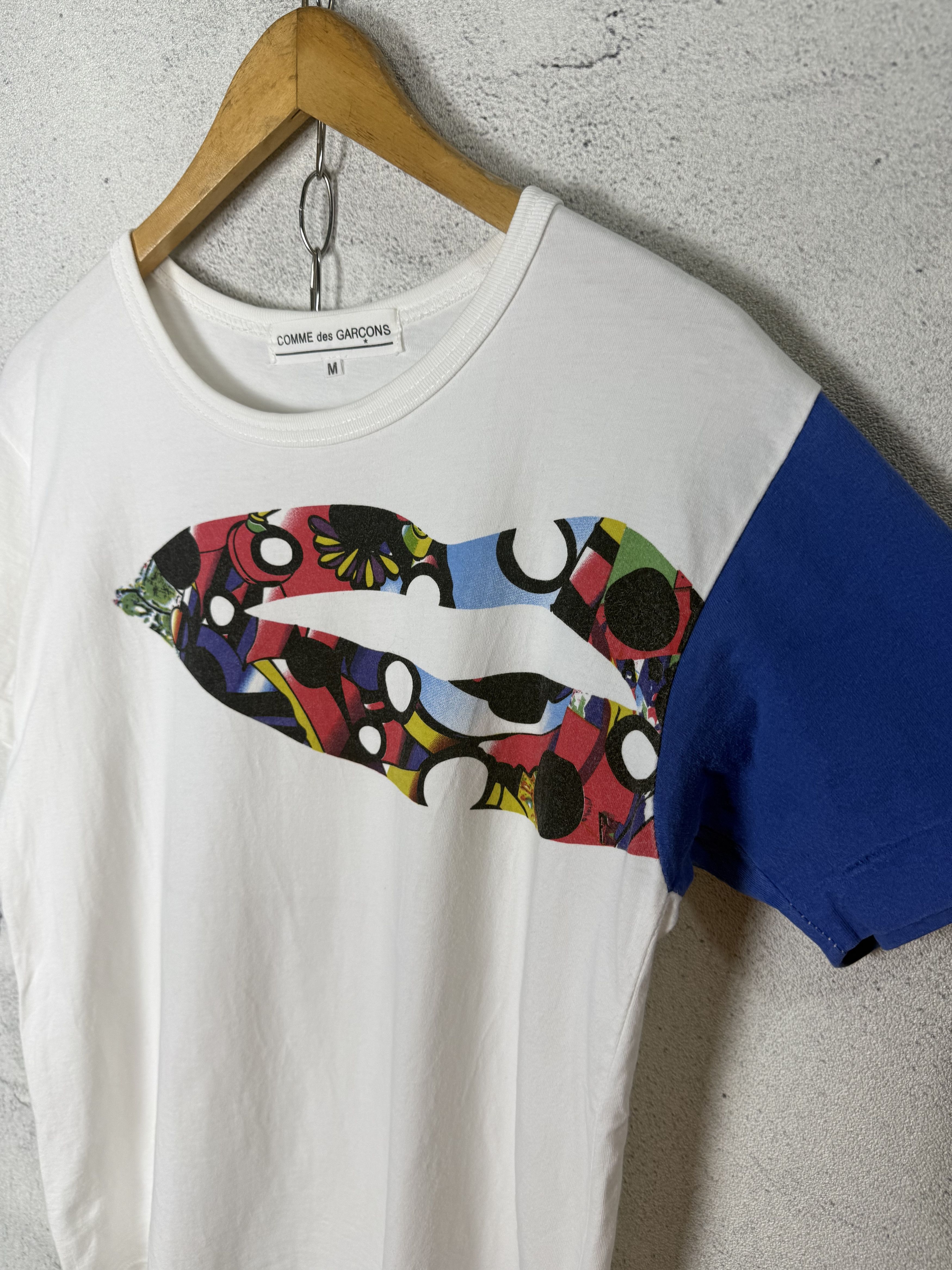 Comme des Garcons Comme Des Garcons Merry Happy Crazy Colour Tshirt Size M / US 6-8 / IT 42-44 - 3 Thumbnail