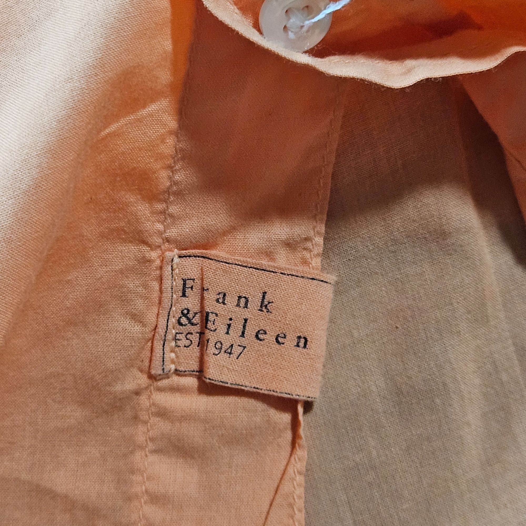 Frank & Eileen Frank & Eileen Button-Up Shirt Coral Pink Small Coastal Chic Size S / US 4 / IT 40 - 9 Thumbnail