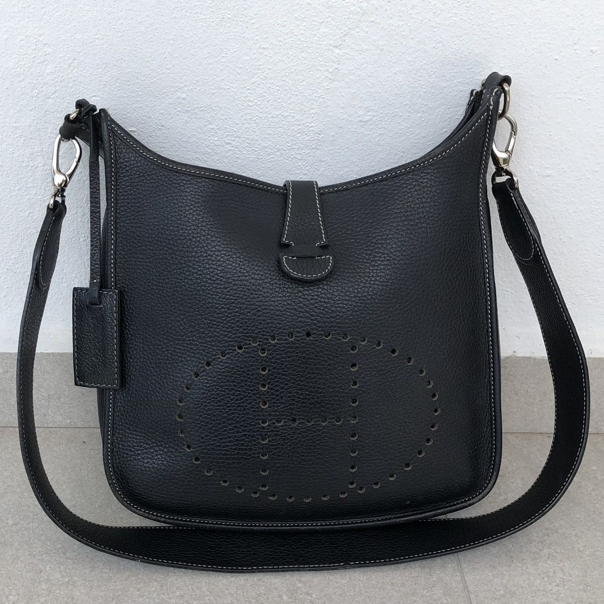 Other FLORENCE Italy Inspired Design Hermes Shoulder Leather Bag Size ONE SIZE - 2 Thumbnail