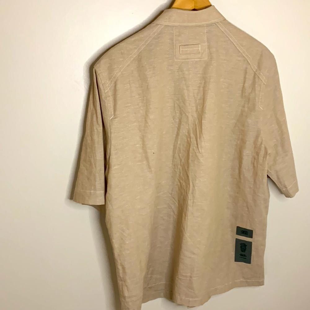 Designer G-Star RAW - Reg Fit Boxy Shirt- Large -77% Cotton 23% Linen Size US L / EU 52-54 / 3 - 8 Thumbnail