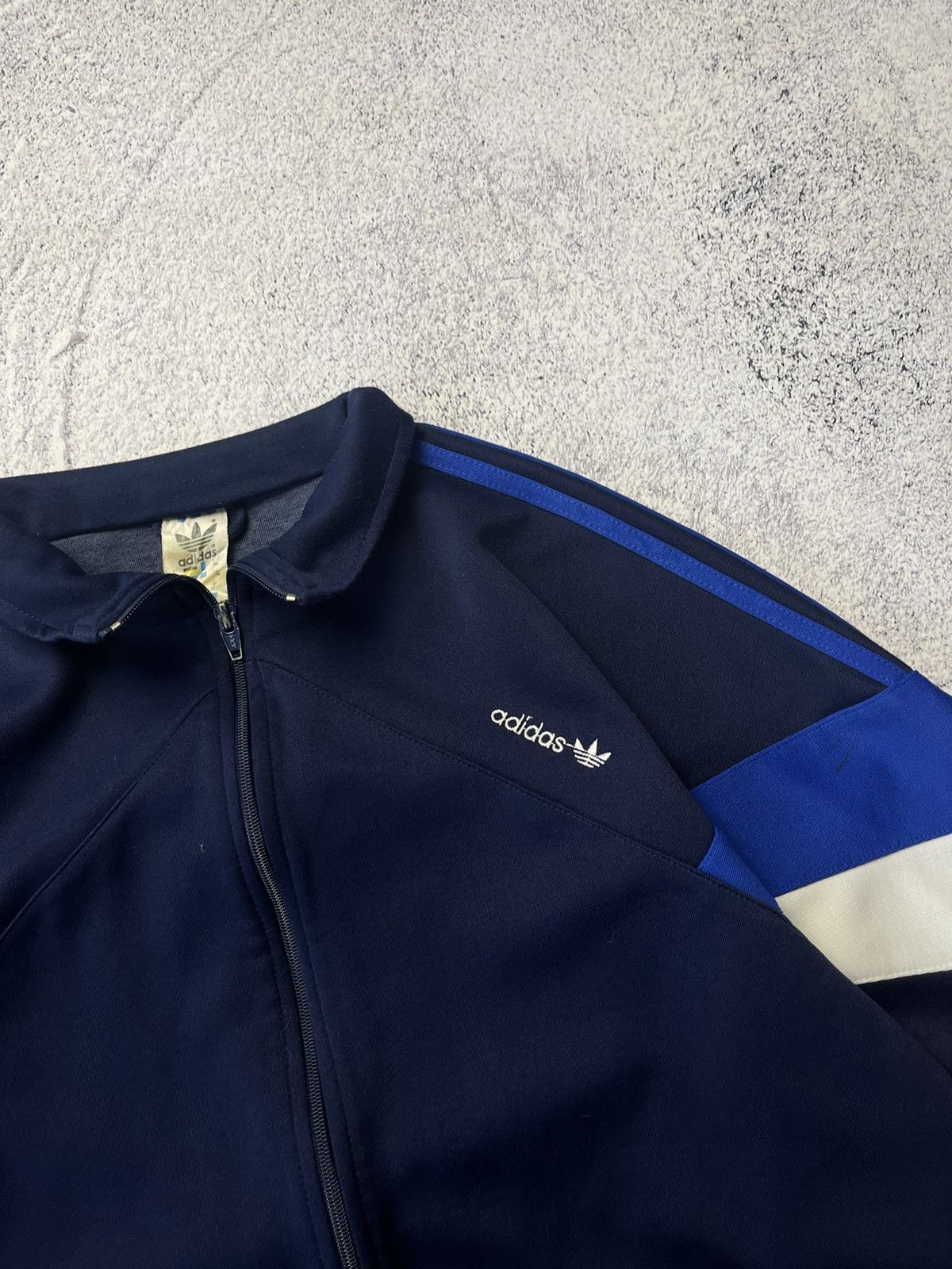Adidas Vintage Adidas Track Jacket Made in Malaysia 90s Y2K Size US L / EU 52-54 / 3 - 12 Thumbnail