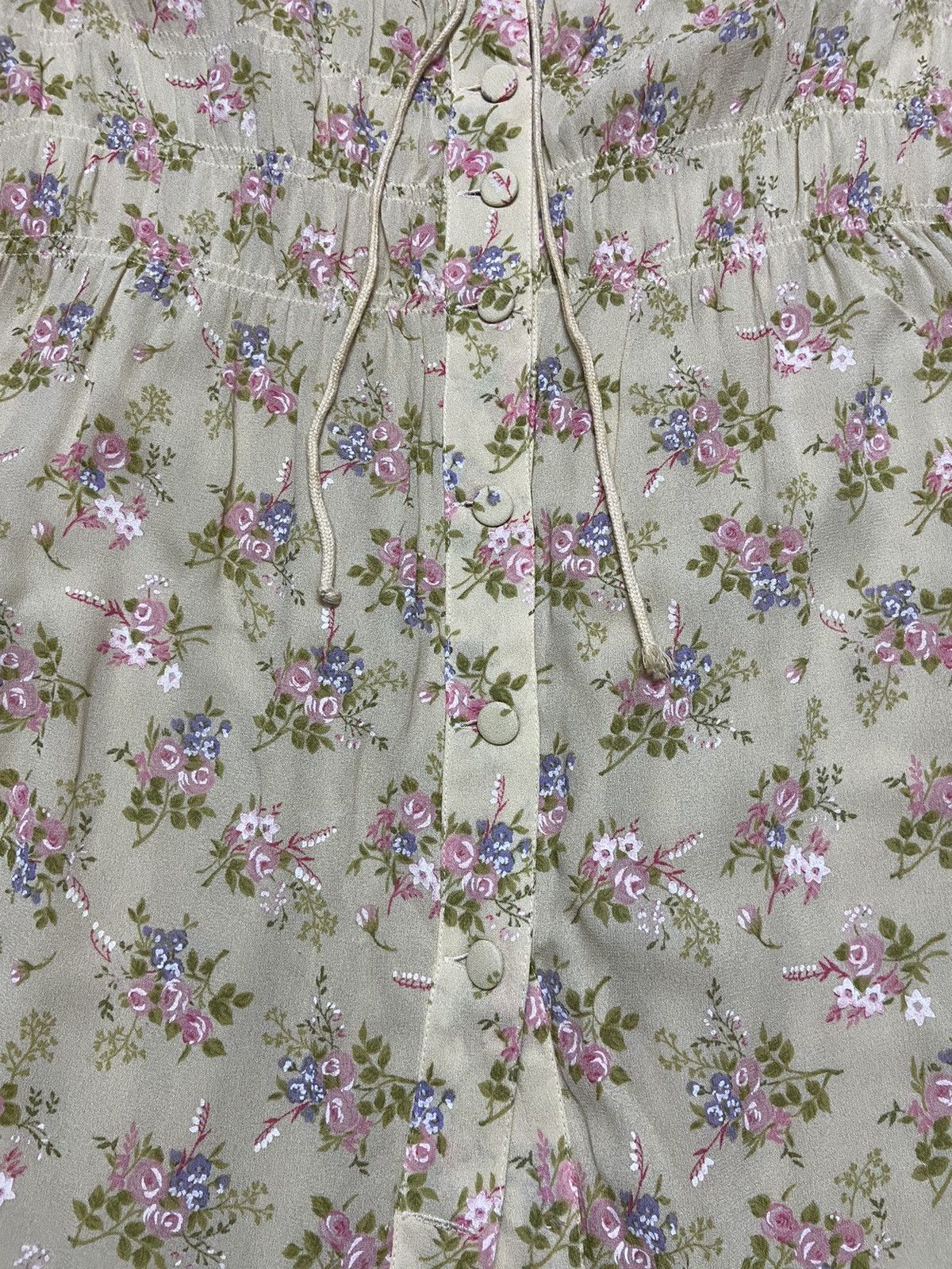 Designer × Krizia × Krizia Uomo Krizia Poi Floral Maxi Skirt Size 40" / US 18 - 3 Thumbnail
