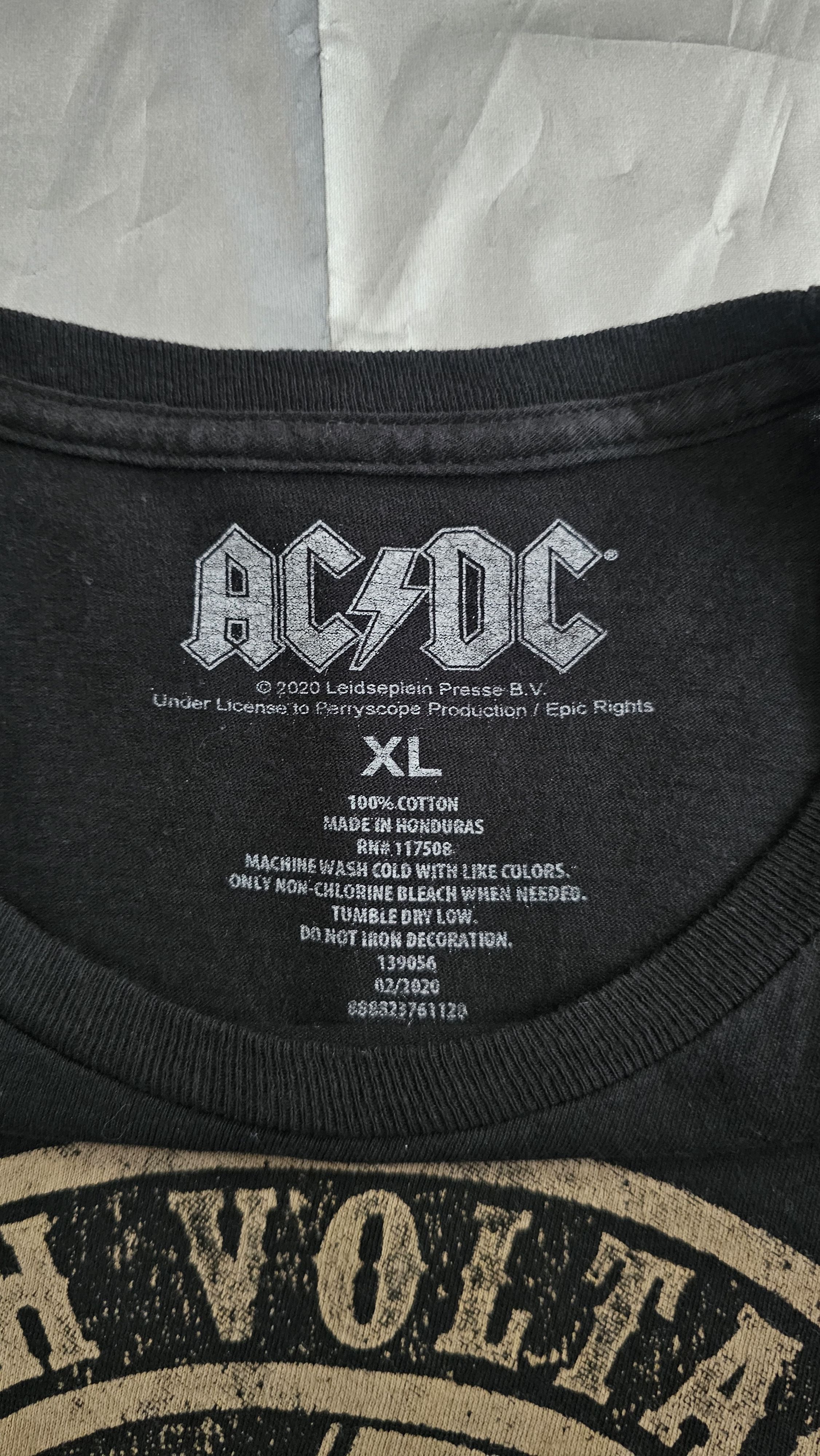 AC/DC AC/DC High Voltage T-Shirt 2020 Print XL Size US XL / EU 56 / 4 - 6 Thumbnail