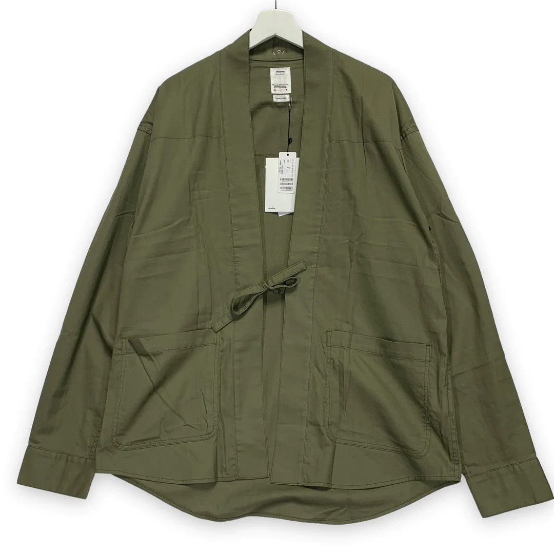 image of Ds! Visvim 20Ss Lhamo Shirt Olive, Men's (Size XL)