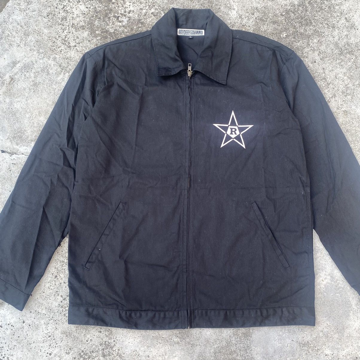 Japanese Brand × Vintage Vintage Rockville Zipper Jacket Size US L / EU 52-54 / 3 - 3 Thumbnail