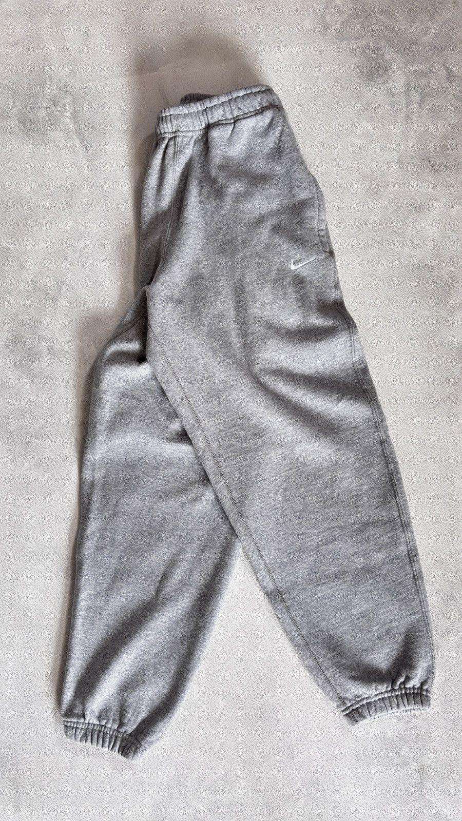 Nike NIKE SWOOSH FLEECE PANTS GREY Size US 32 / EU 48 - 1 Thumbnail