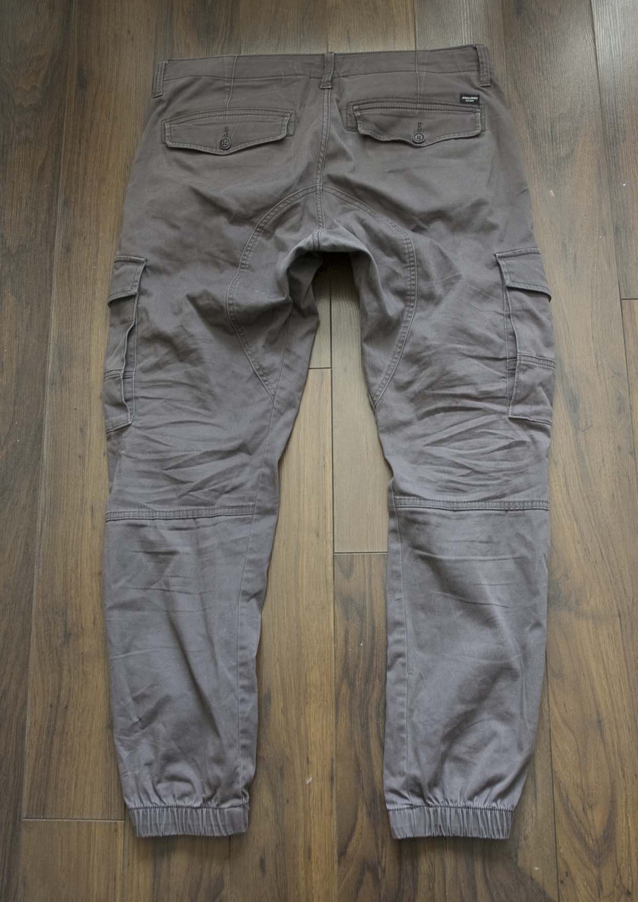 Jack & Jones Jack & Jones Pants Tapered Size 34x28 Gray Size US 34 / EU 50 - 2 Thumbnail