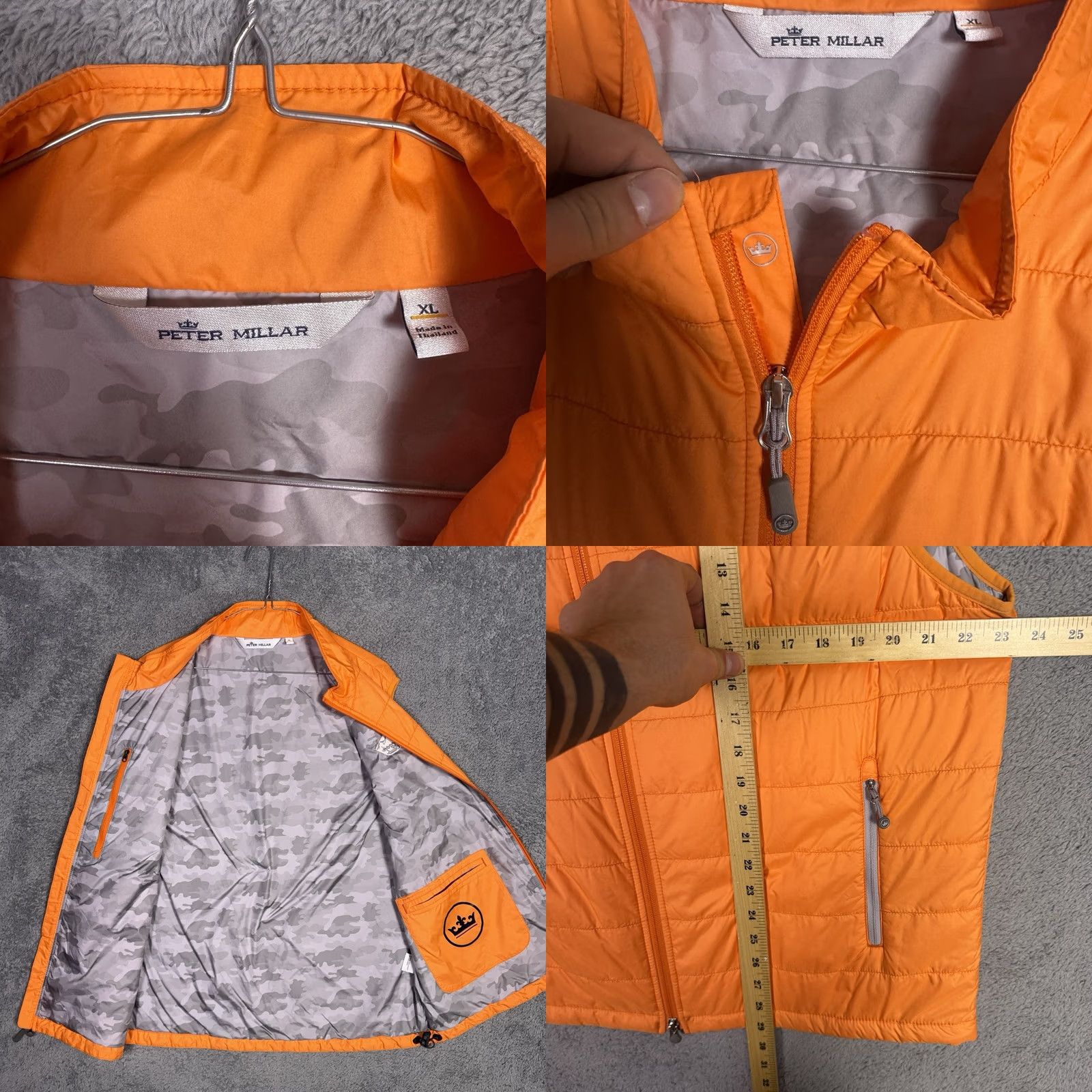 Peter Millar VINTAGE? No — Peter Millar Crown Sport Hyperlight Puffer Vest Size US XXL / EU 58 / 5 - 8 Thumbnail