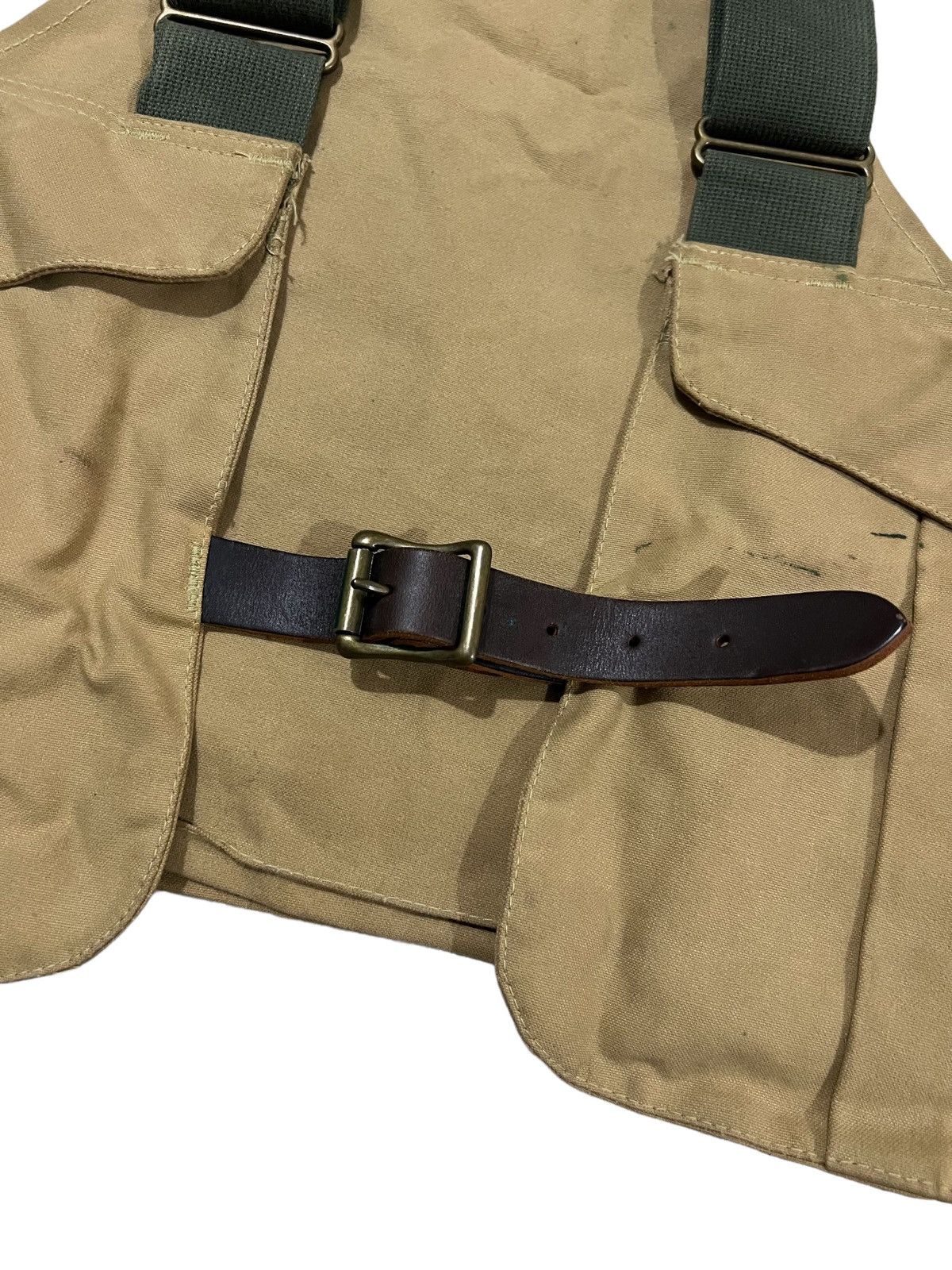 Filson RARE🔥OG Filson 🇺🇸 Tin Cloth Game Bag Waxed Vest Size ONE SIZE - 5 Thumbnail