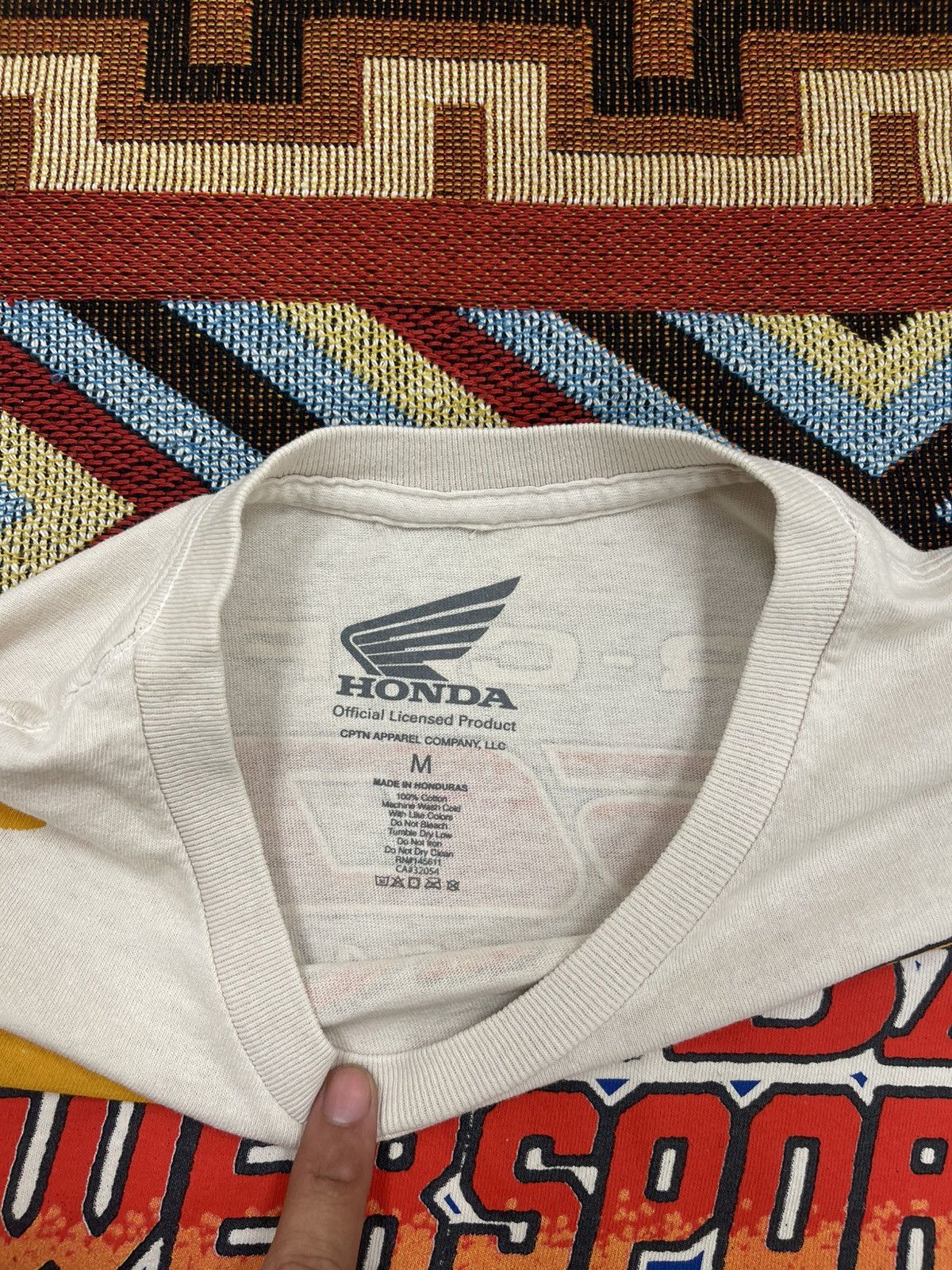 Honda × NASCAR Y2K HONDA MOTOCROSS TEE Size US M / EU 48-50 / 2 - 3 Thumbnail