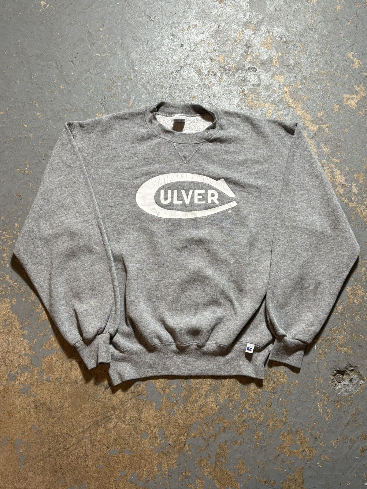 Russell Athletic × Vintage Ulver grey Russell athletic crewneck sweatshirt Size US M / EU 48-50 / 2 - 1 Thumbnail