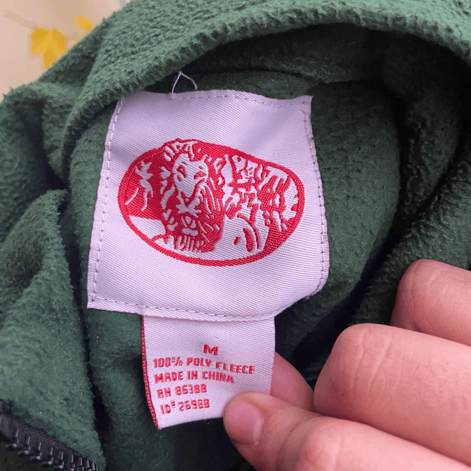 Vintage VTG Fleece Vest | Overseas Green Zip | Trailcore 90s Size US M / EU 48-50 / 2 - 2 Thumbnail
