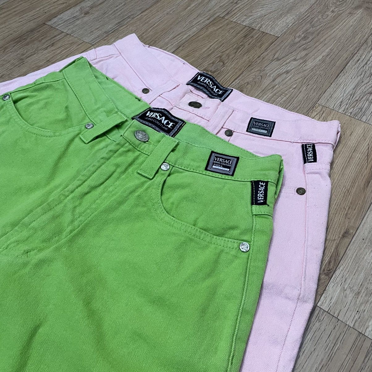 Versace Jeans Couture Bundle Versace Jeans Couture. Pink size 30 and Green size 24 Size US 30 / EU 46 - 3 Thumbnail